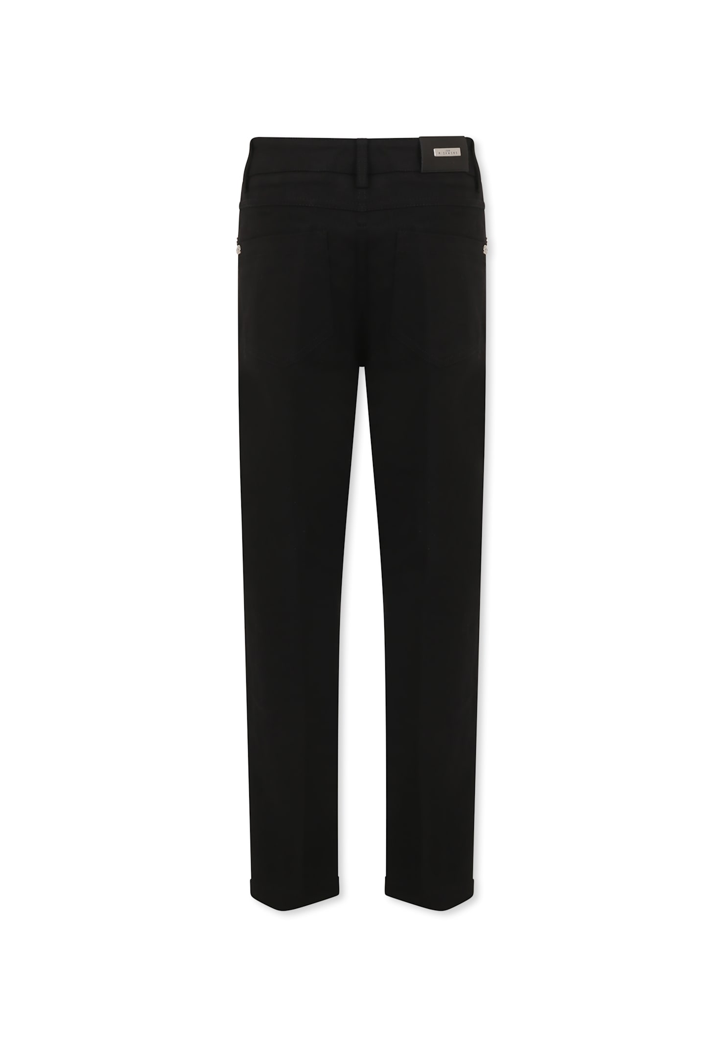 Richmond Black Jeans For Boy In Black