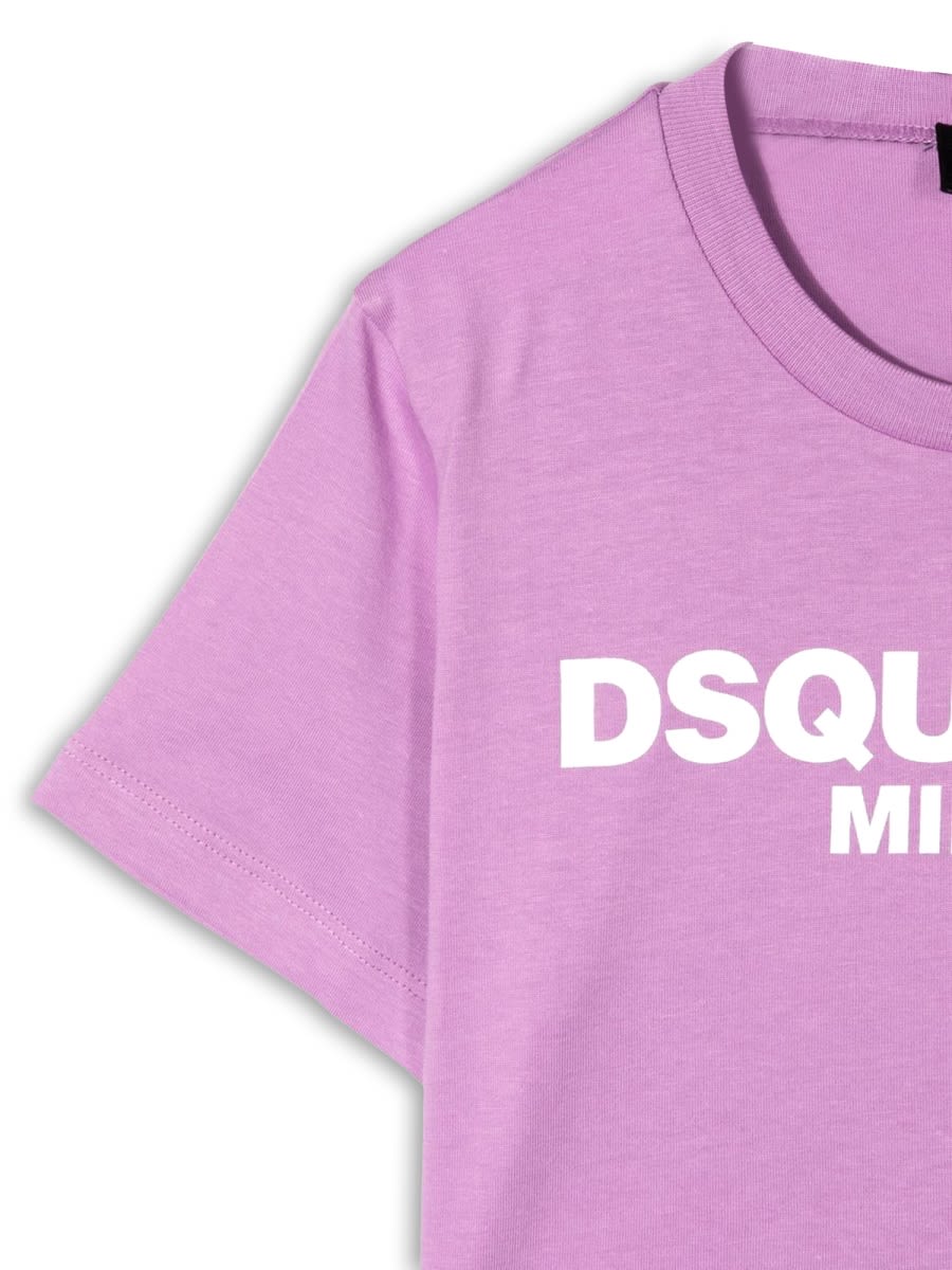 Shop Dsquared2 Shirt In Lilac