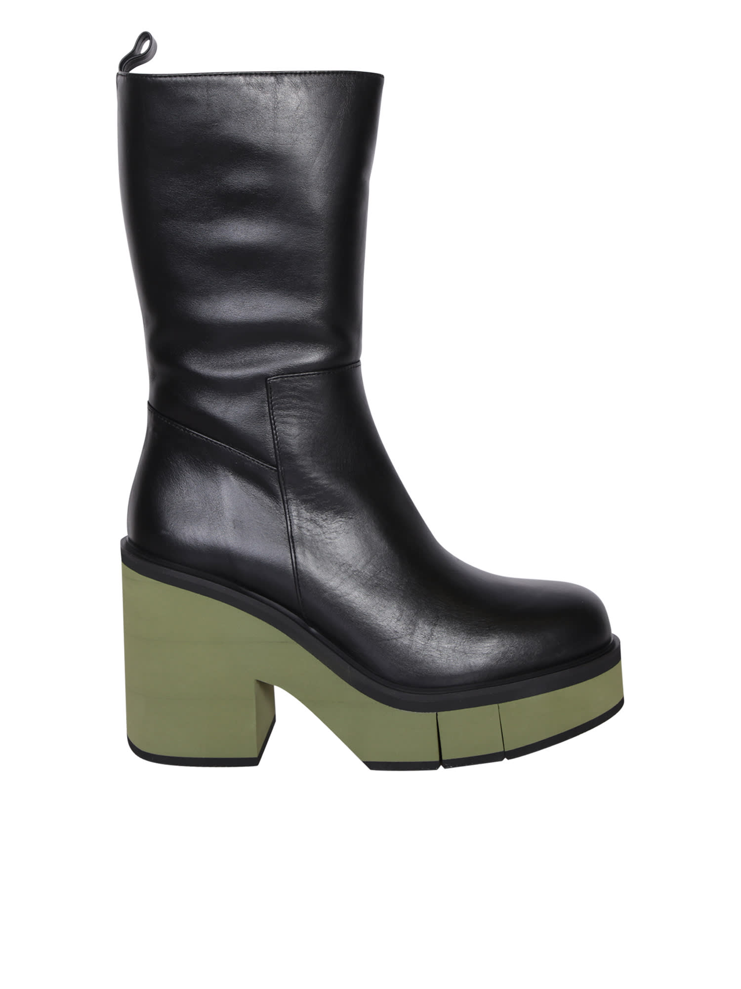 Paloma Barceló Brook Nero Leather Boot