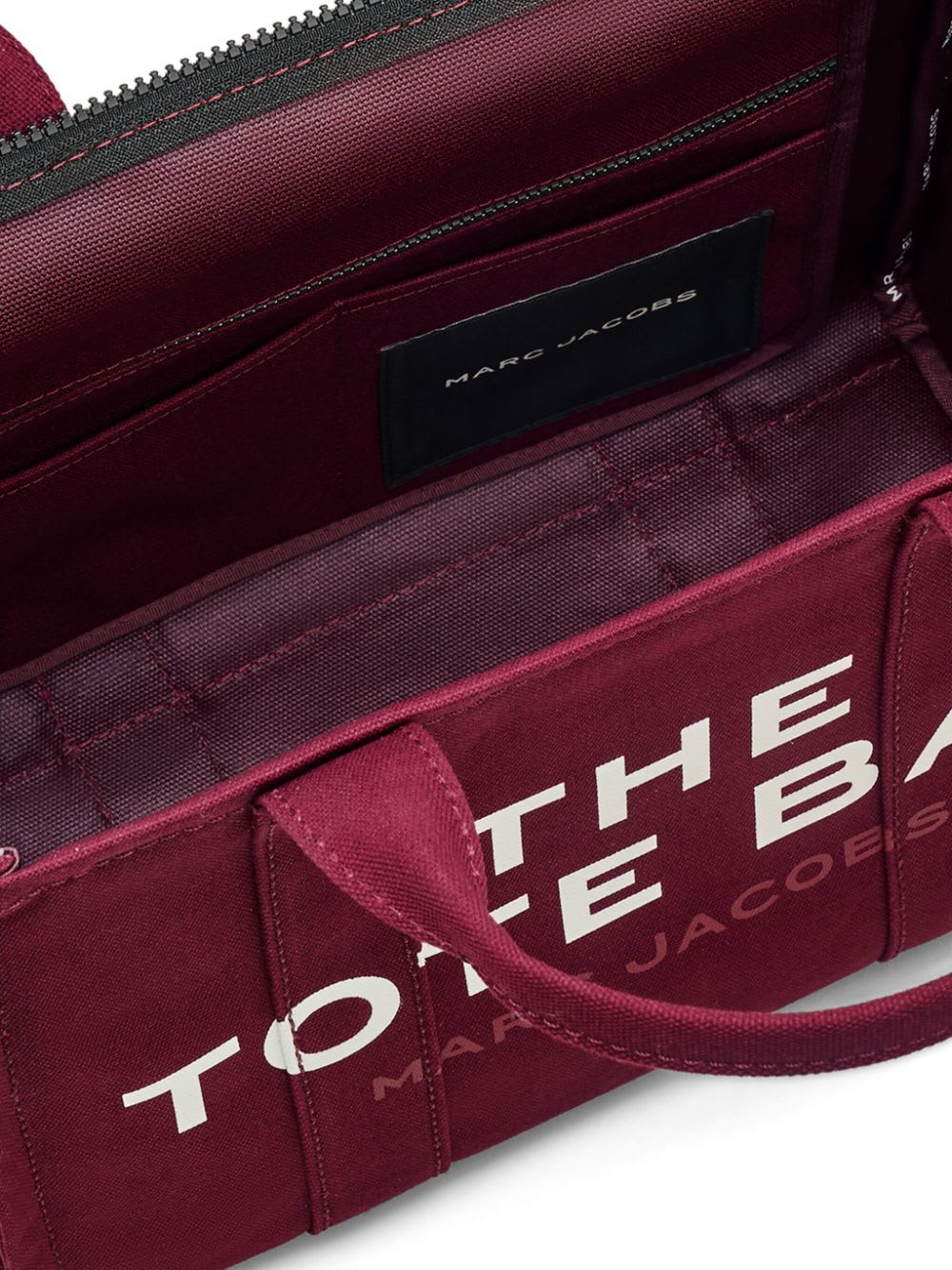 Shop Marc Jacobs The Medium Tote In Oxblood