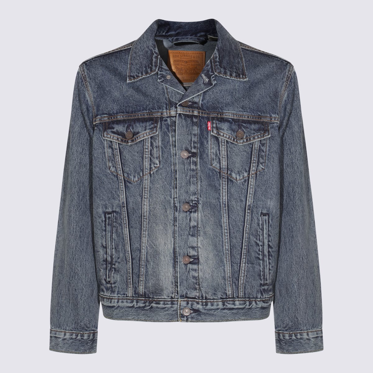 Blue Cotton Denim Jacket