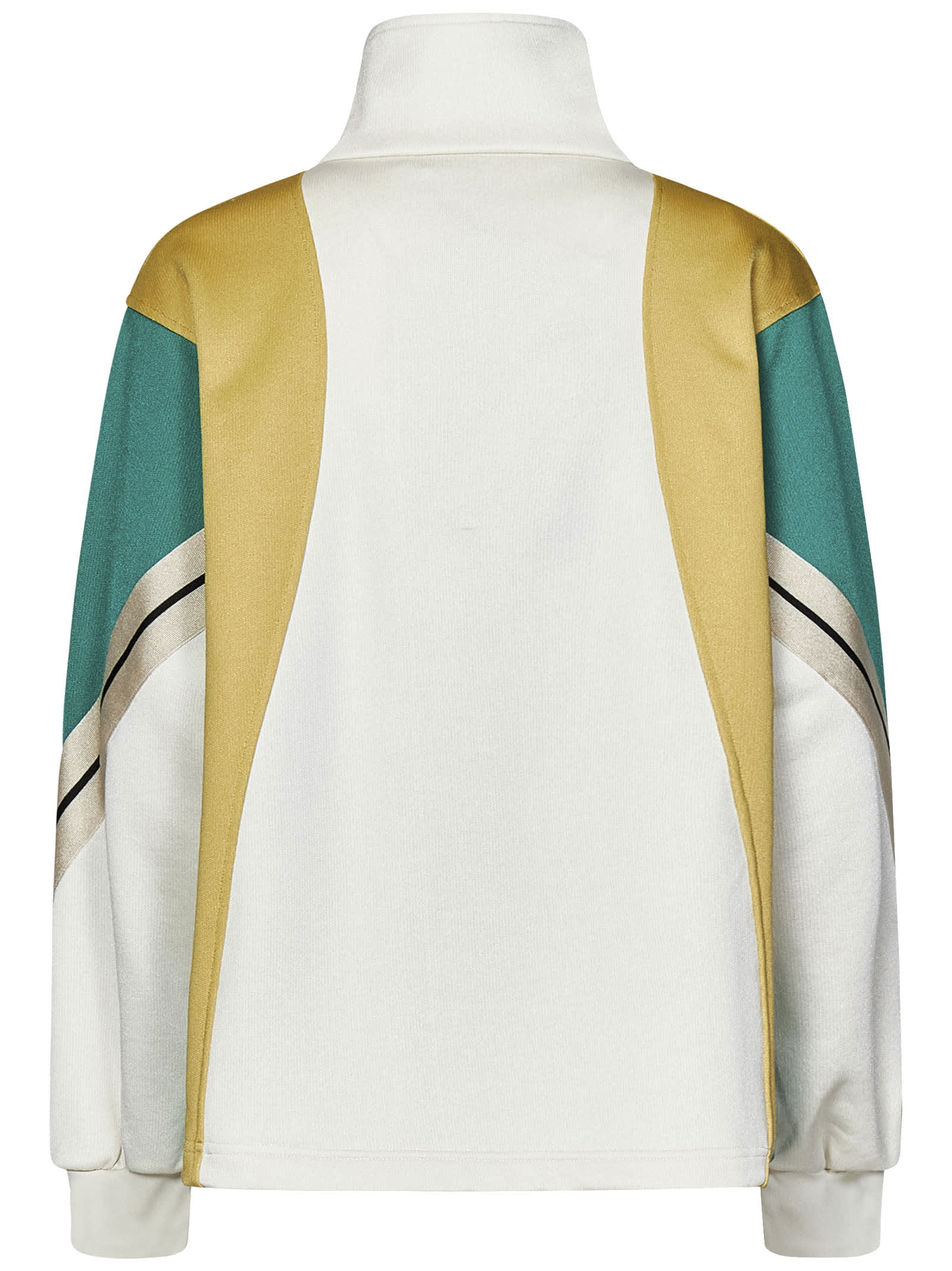 Shop Palm Angels Sweatshirt In Bianco