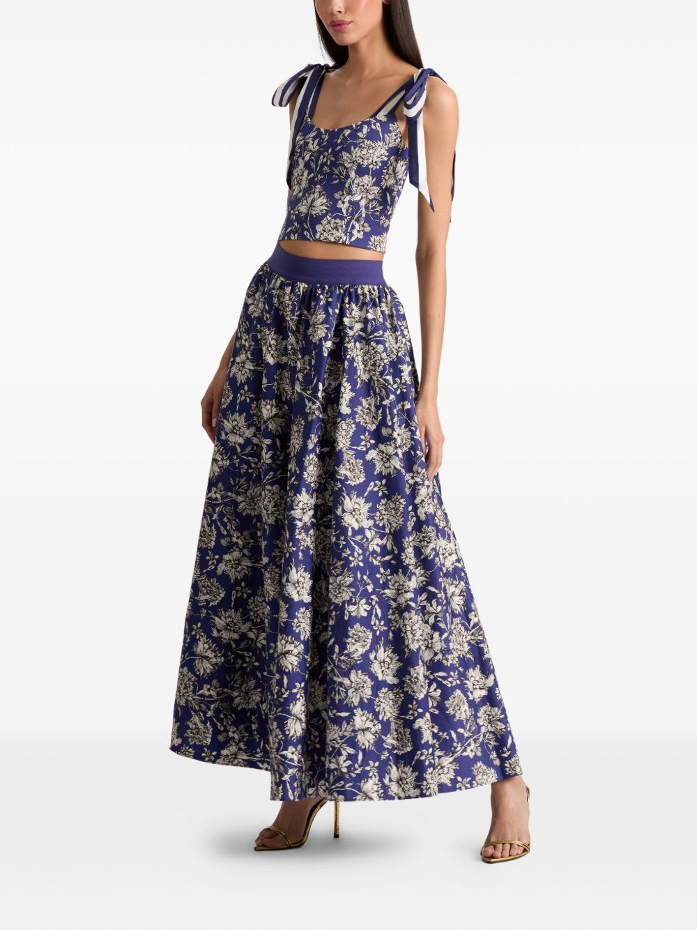 Alice And Olivia Alice + Olivia Blanca Top In Animal Print