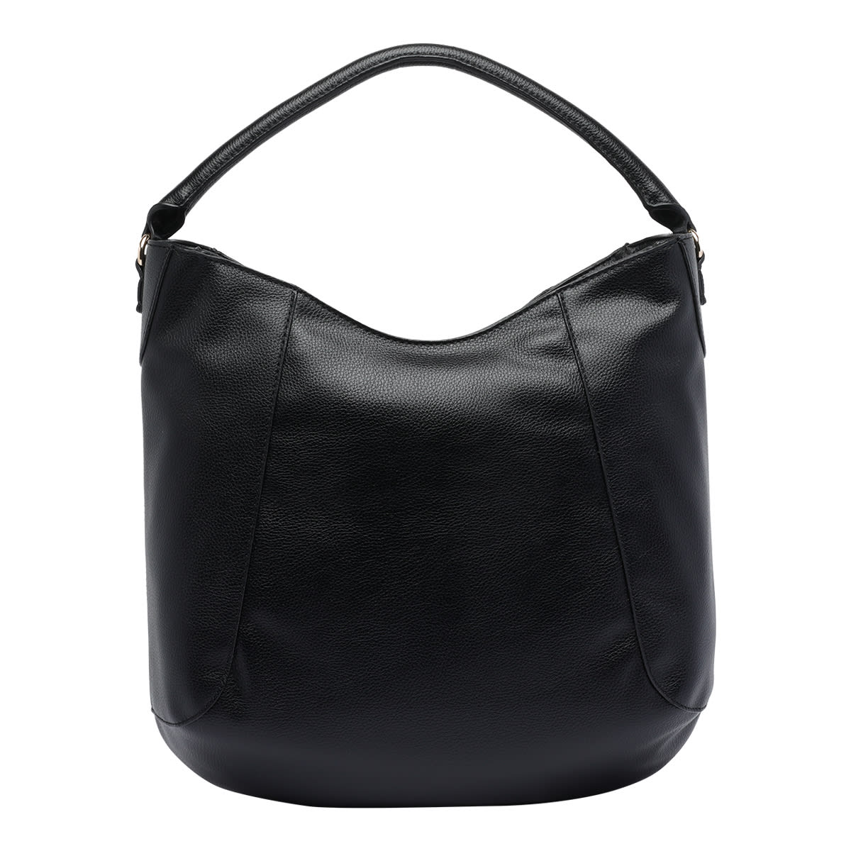 Liu •jo Curved-handle Satchel In Black