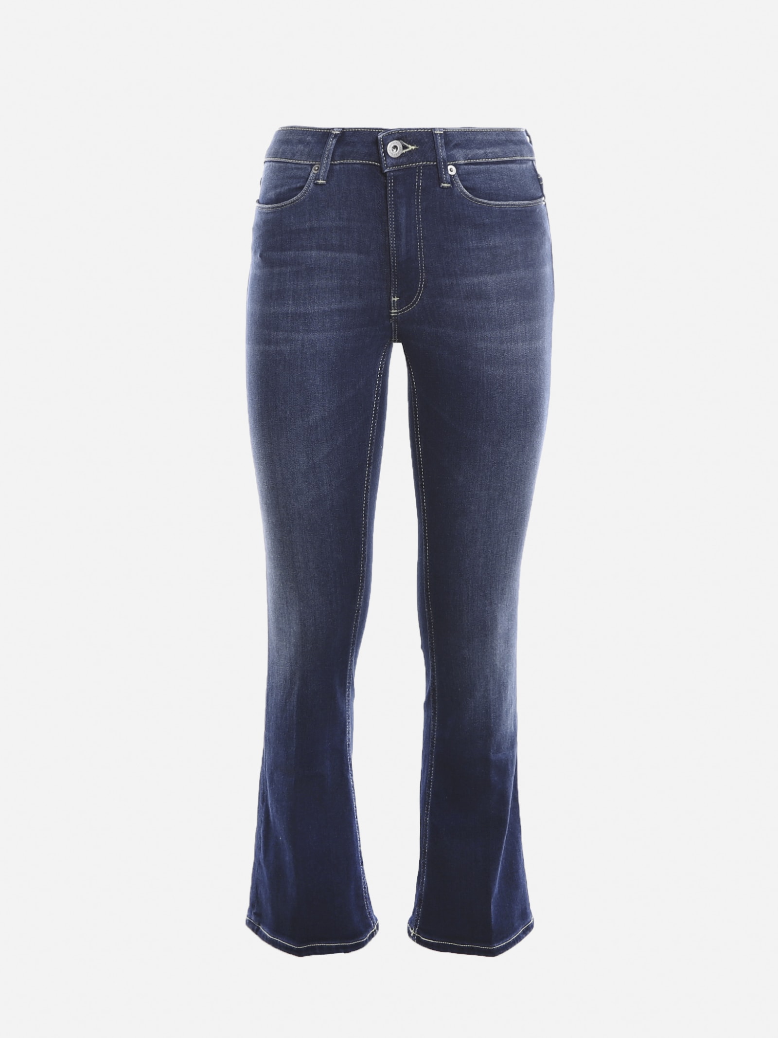 Dondup Stretch Cotton Flare Jeans