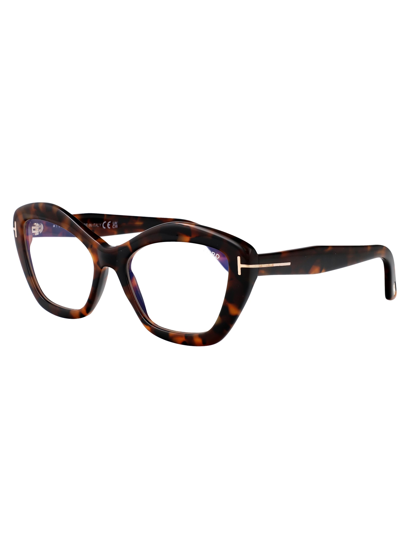 Tom Ford Ft6044-b Glasses In Avana Scura