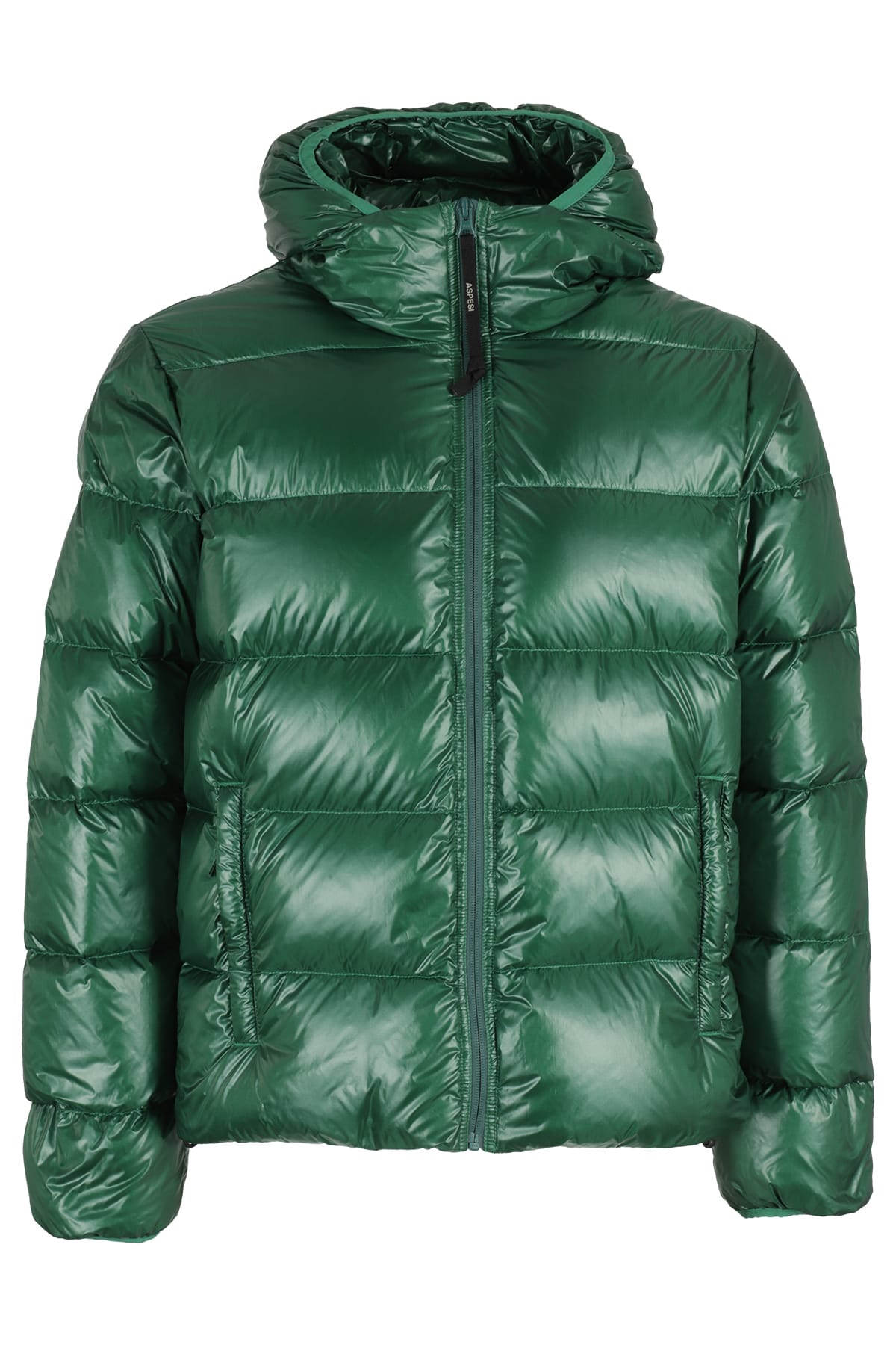 Aspesi Budd Puffer Jacket In Verde