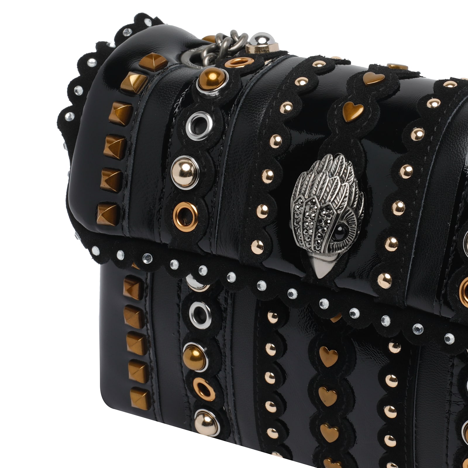 Kurt Geiger Kensington Crossbody Bag In Black