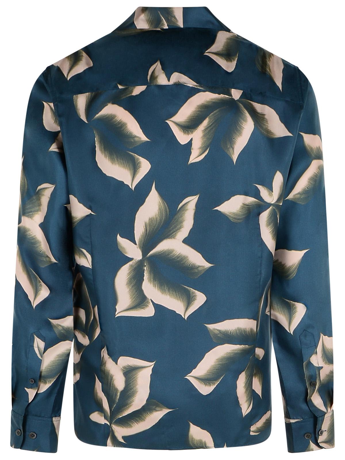 Dries Van Noten Carvies Shirt And Blouse Blue In Navy