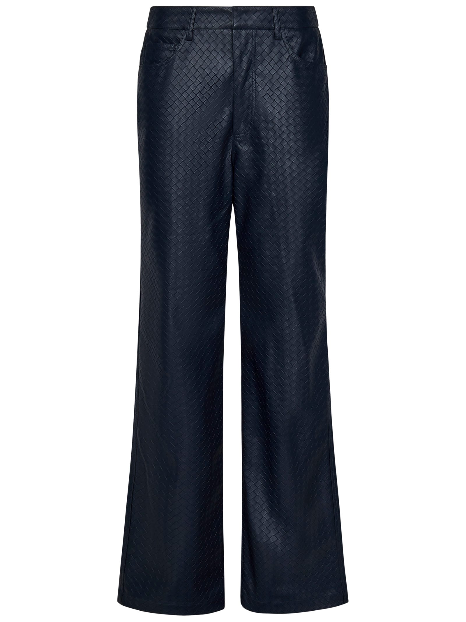 Rotate Birger Christensen Straight Braided Trousers