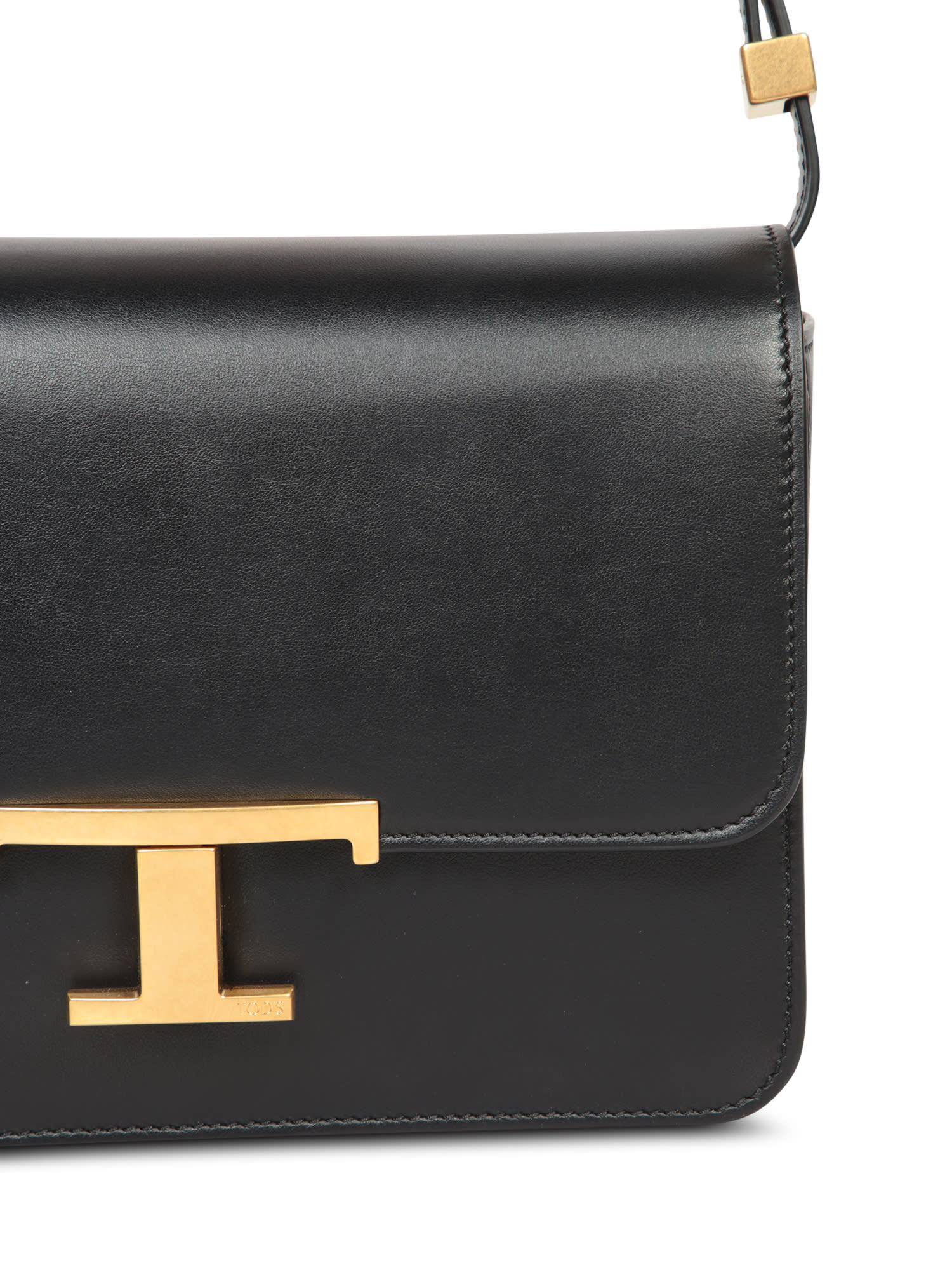 Shop Tod's Mini Black Shoulder Bag