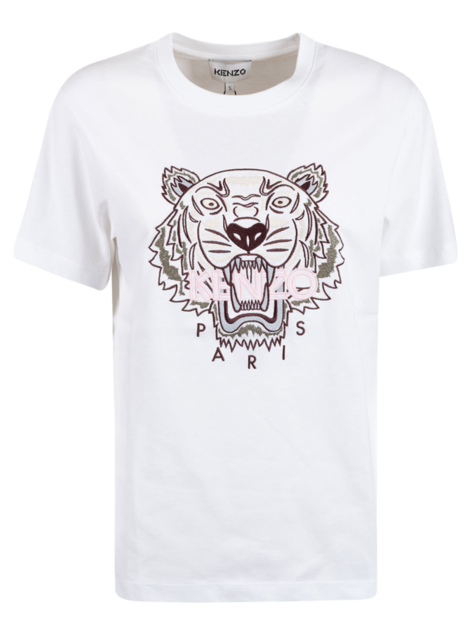 men's kenzo white tiger t shirt