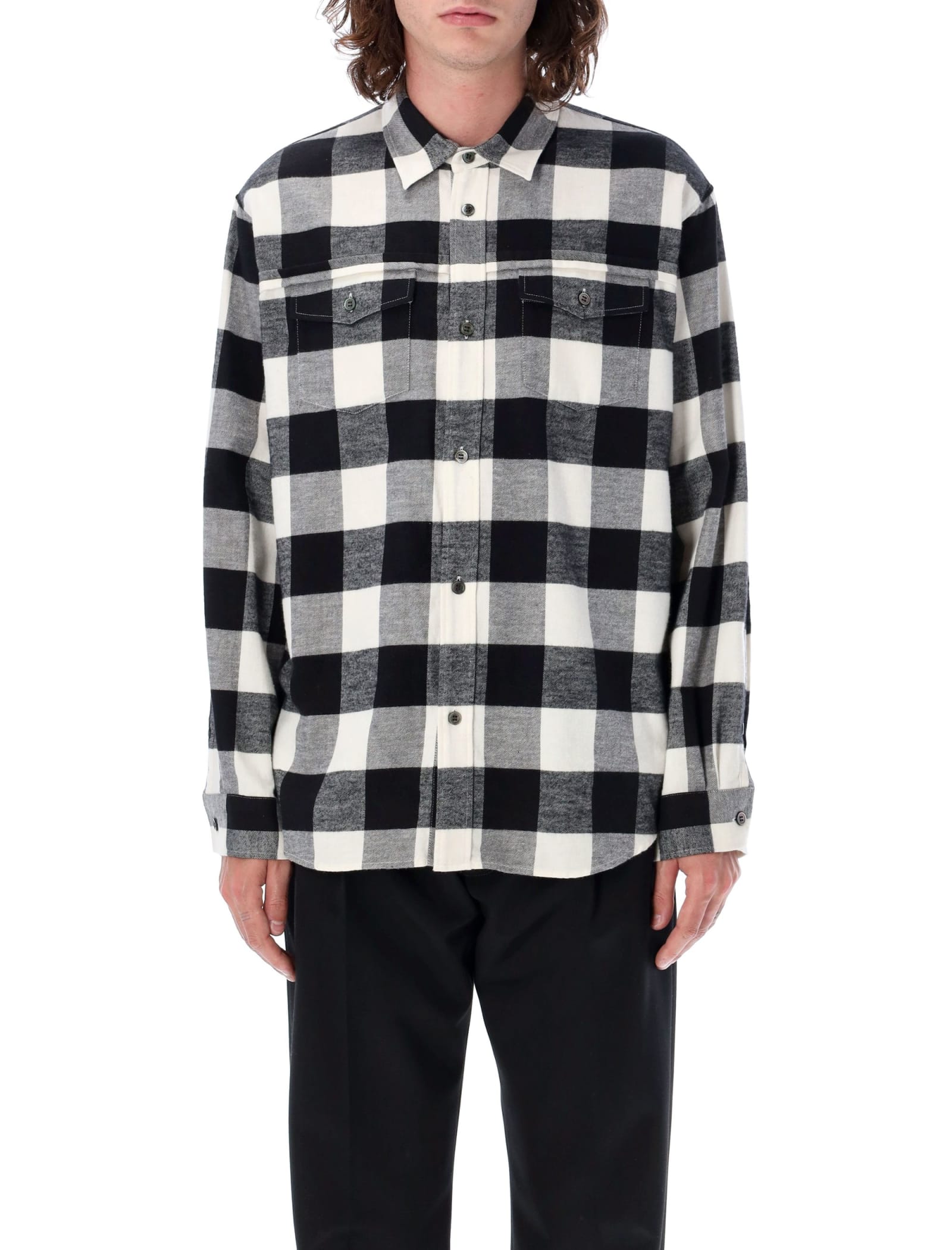 UNDERCOVER CHECK OVER SHIRT