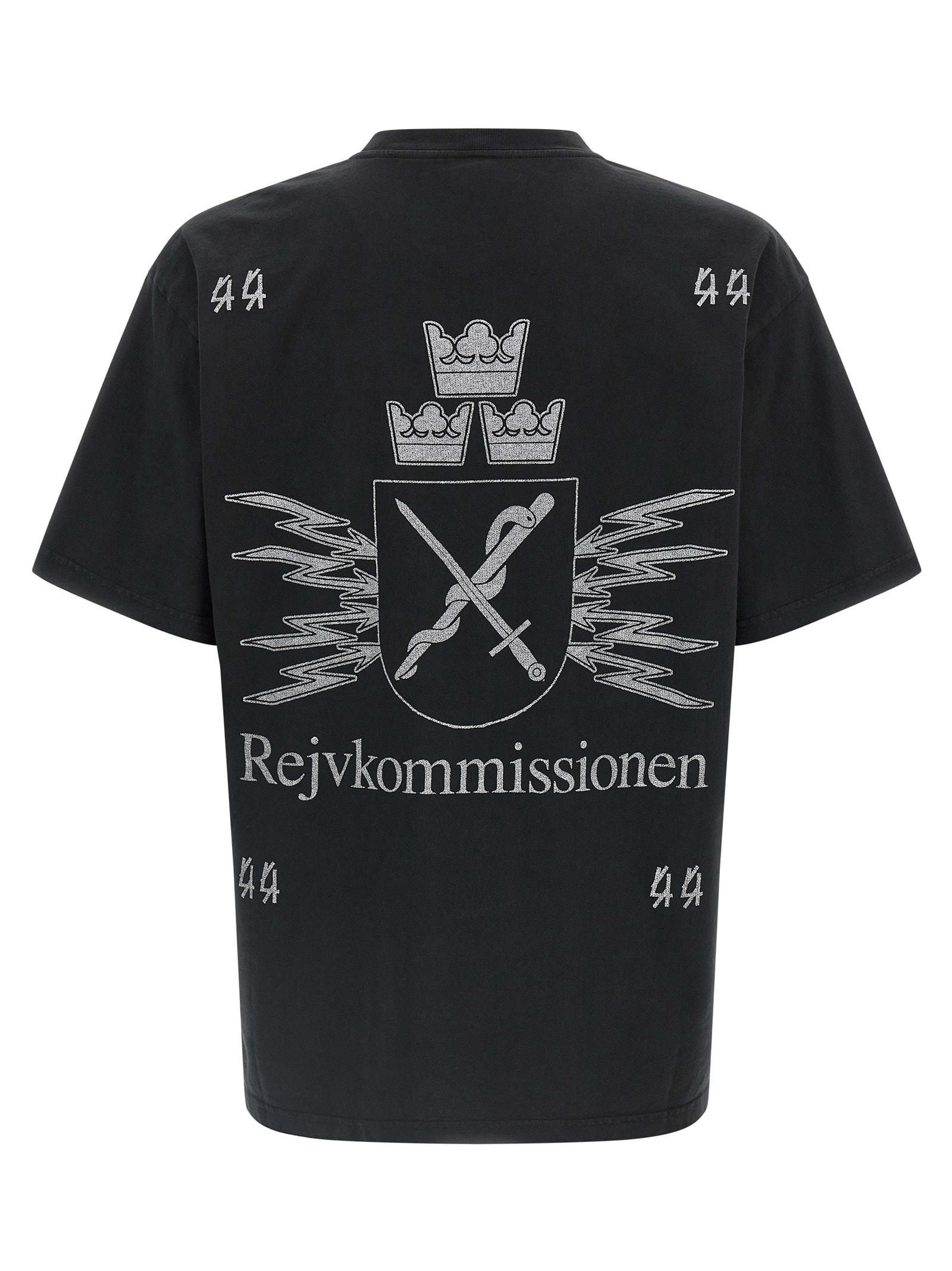 44 Label Group Commission T-shirt In Black