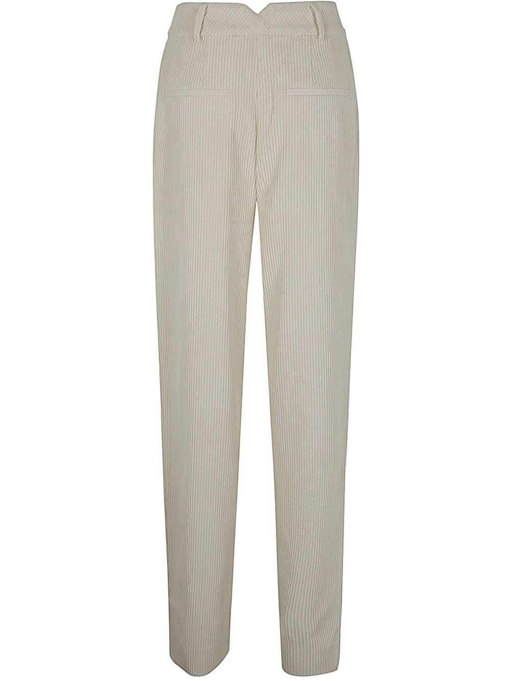 Shop Essentiel Antwerp Geranium Corduroy Pants In Off White