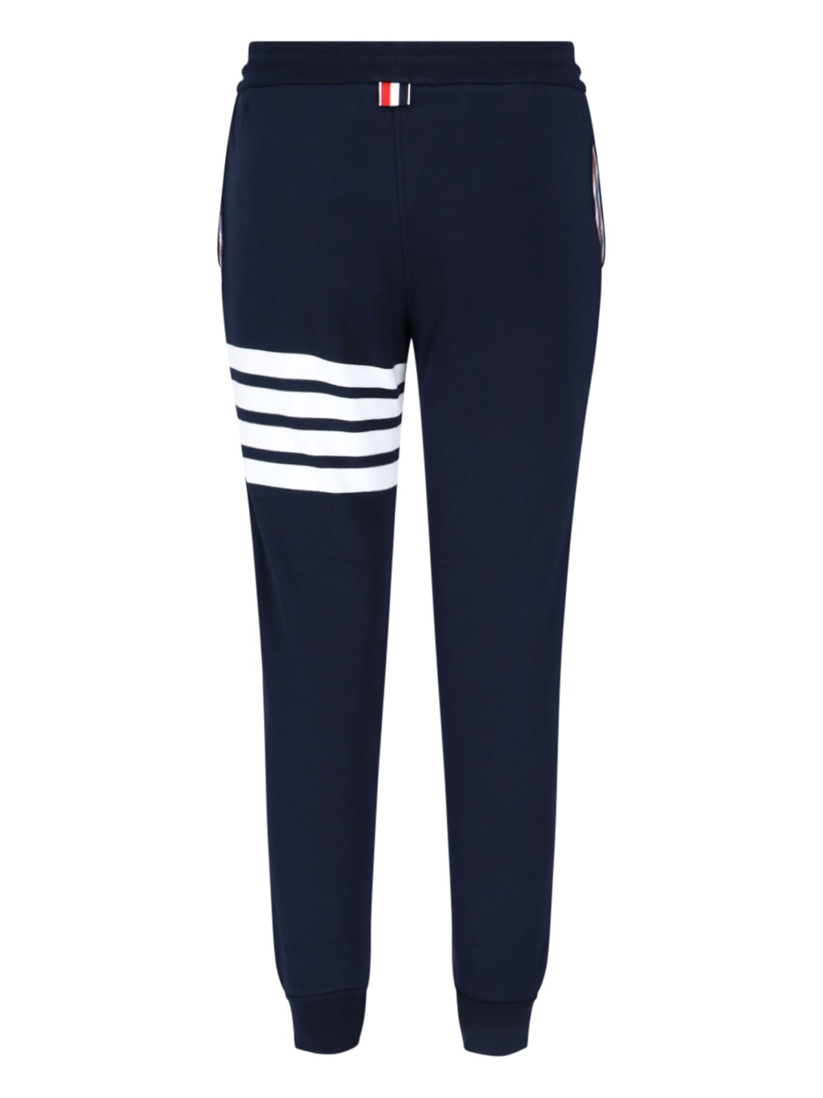 Shop Thom Browne 4-bar Track Pants In Blue