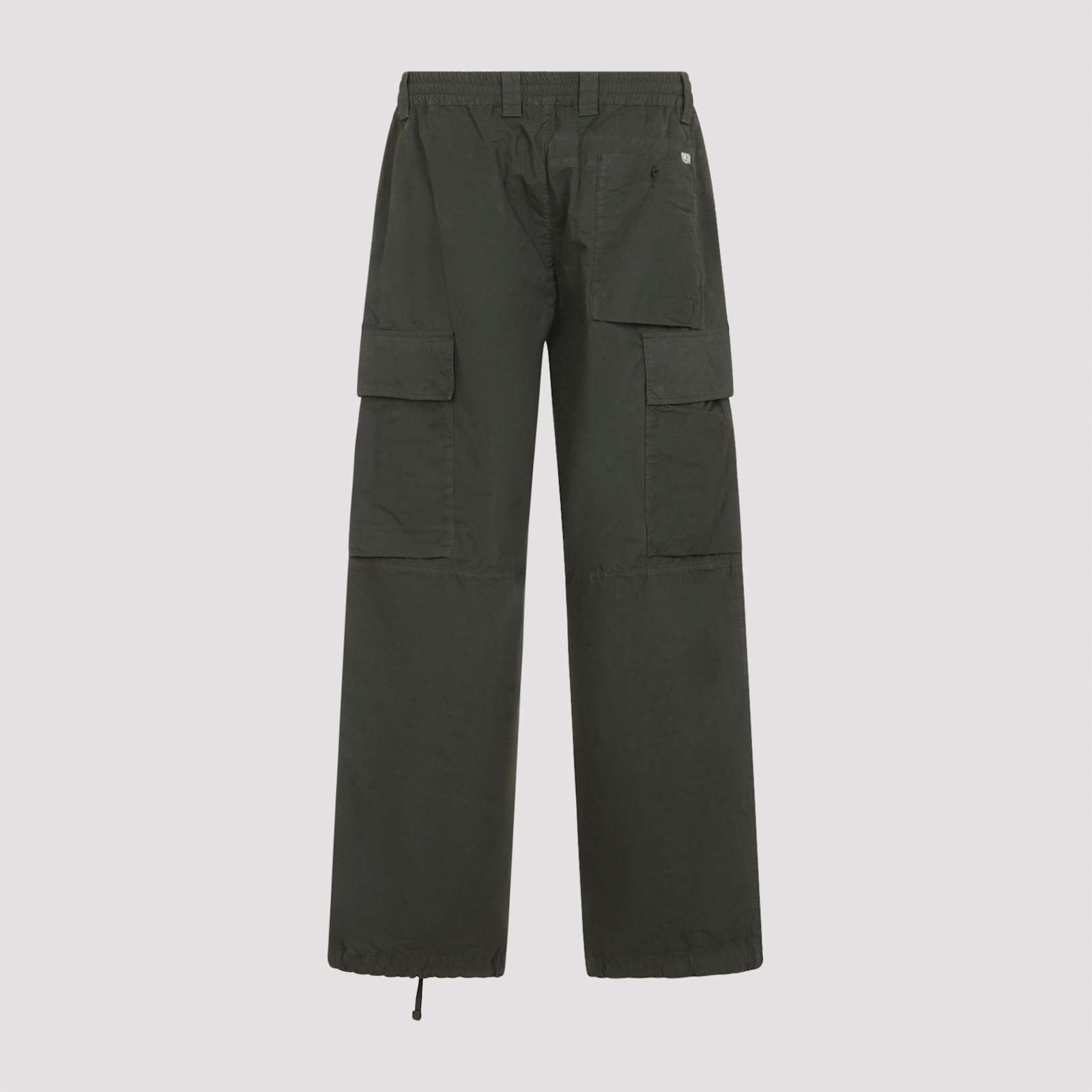 C.p. Company Utility Trousers Featuring Cargo Pockets In Gray