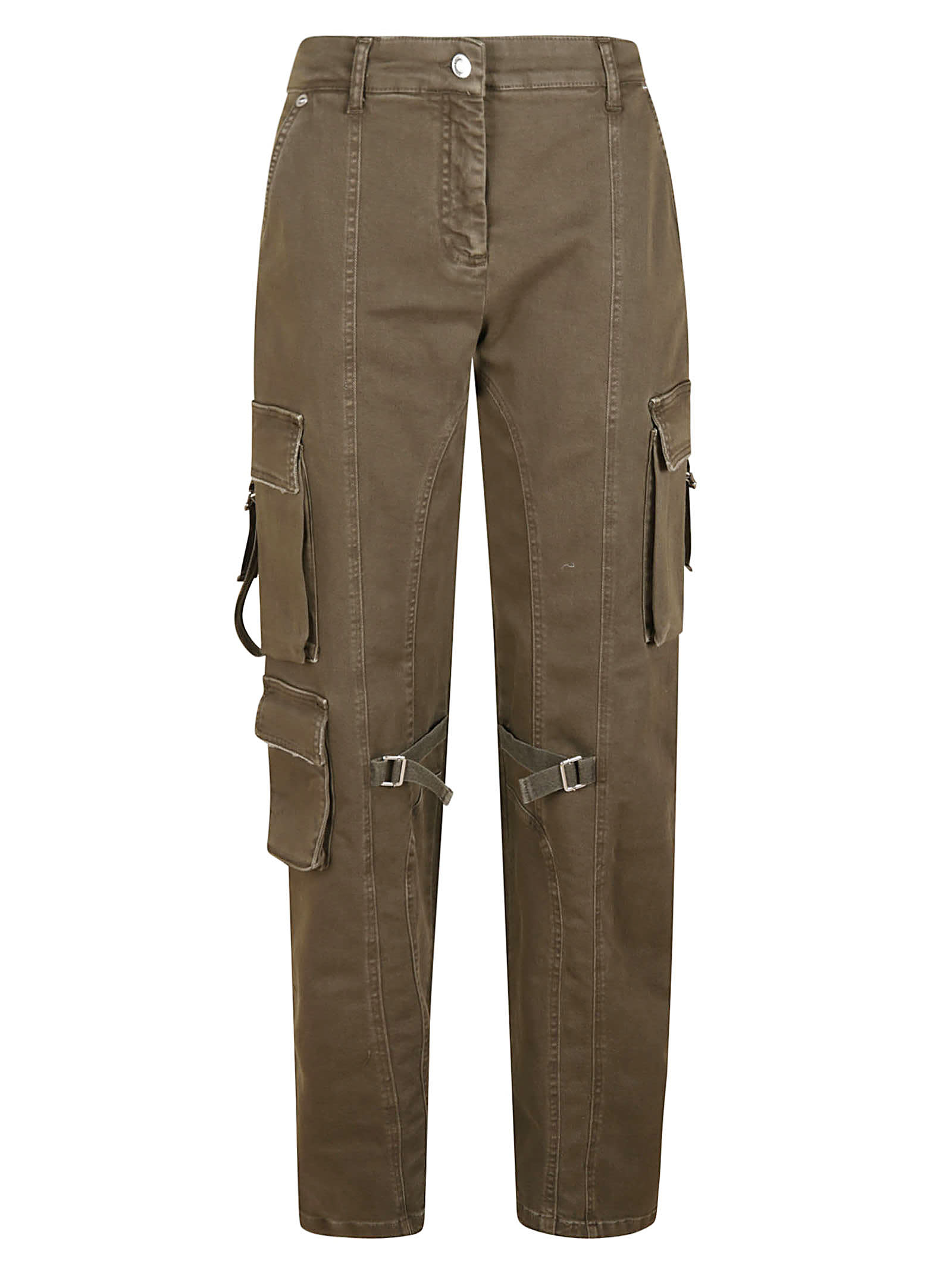 Blumarine Cargo Buttoned Shorts