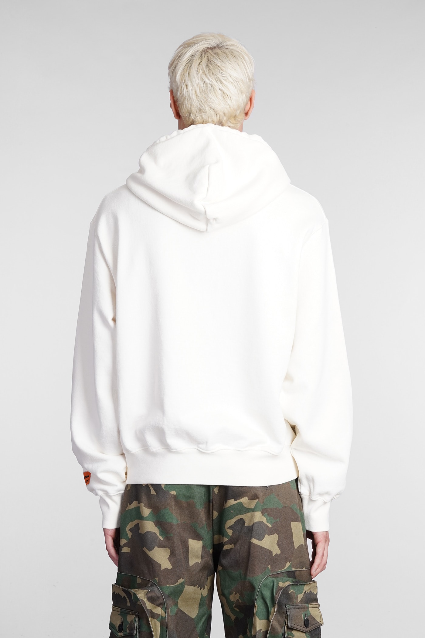 Heron preston white discount hoodie