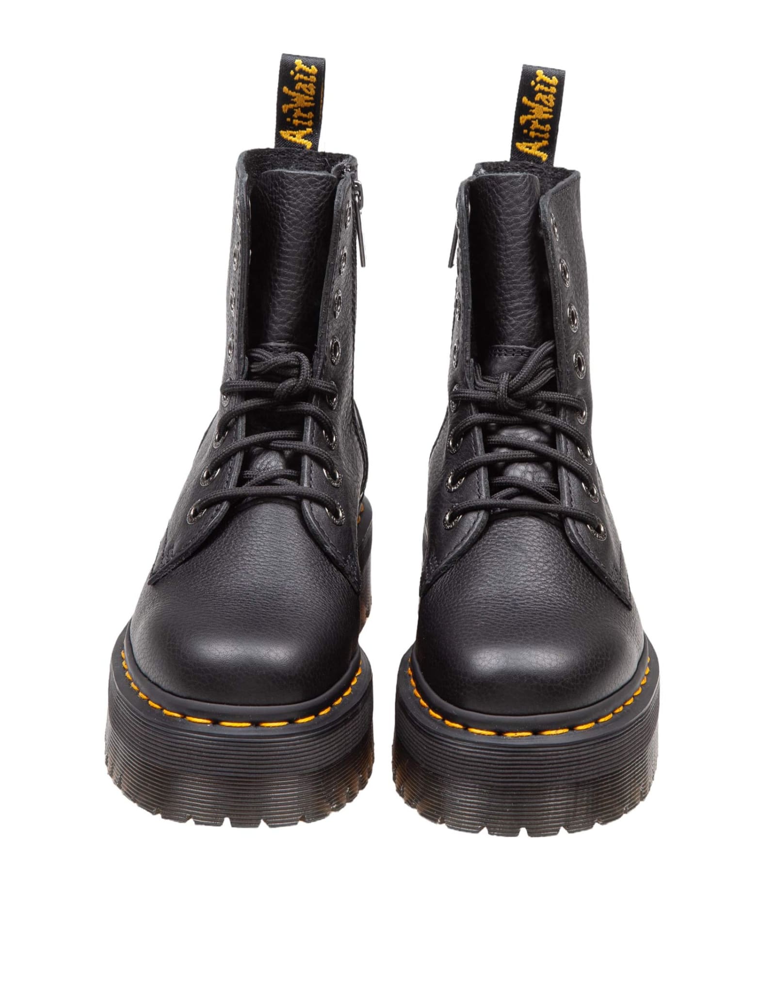 Shop Dr. Martens' Jadon Iii In Black Leather