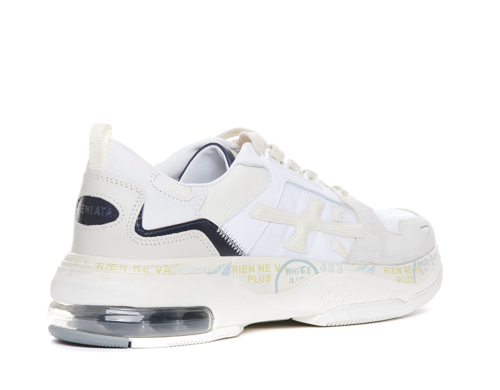 Shop Premiata Drake Sneakers In White