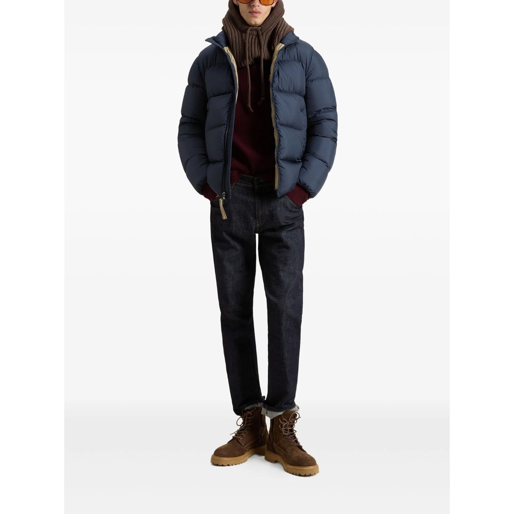 Woolrich Eagle Cloud Puffer Jacket In Blue