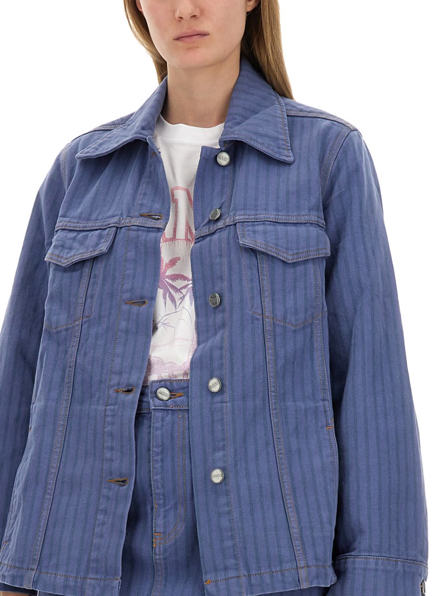 Shop Ganni Denim Jacket