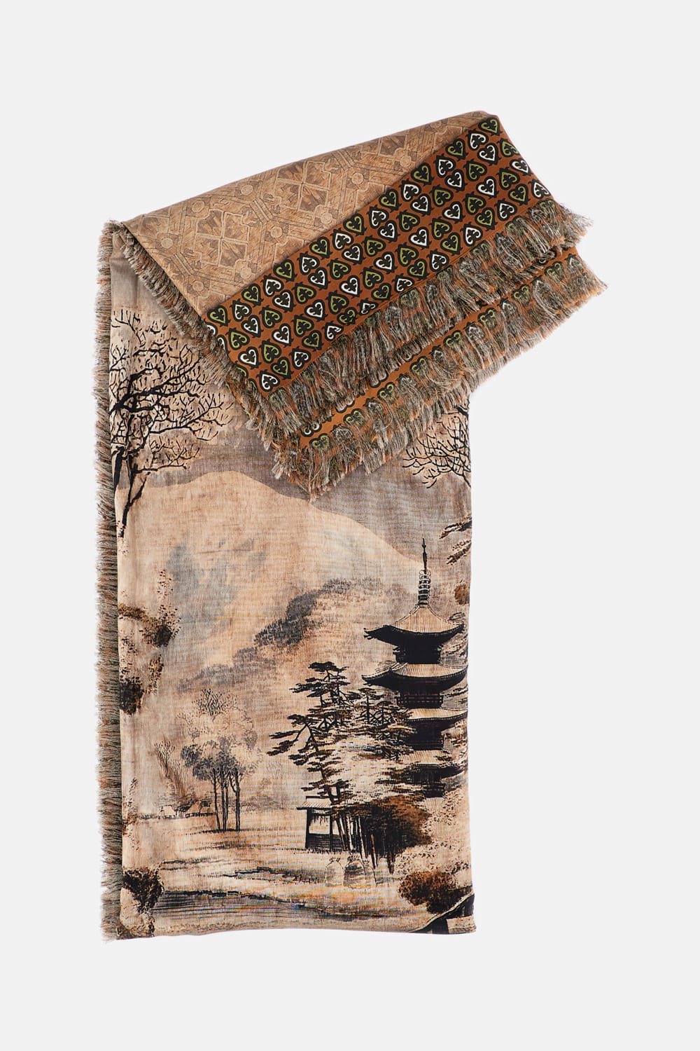 Pierre-louis Mascia Scarf In Brown