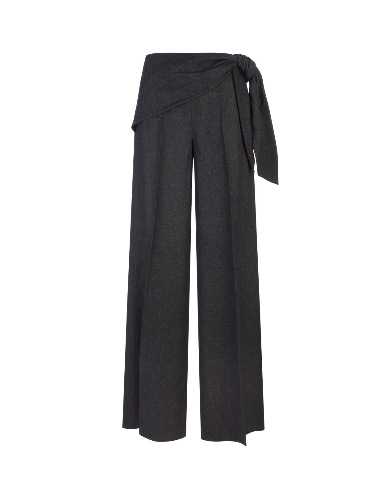 Shop Max Mara Grey Arsenio123 Pants