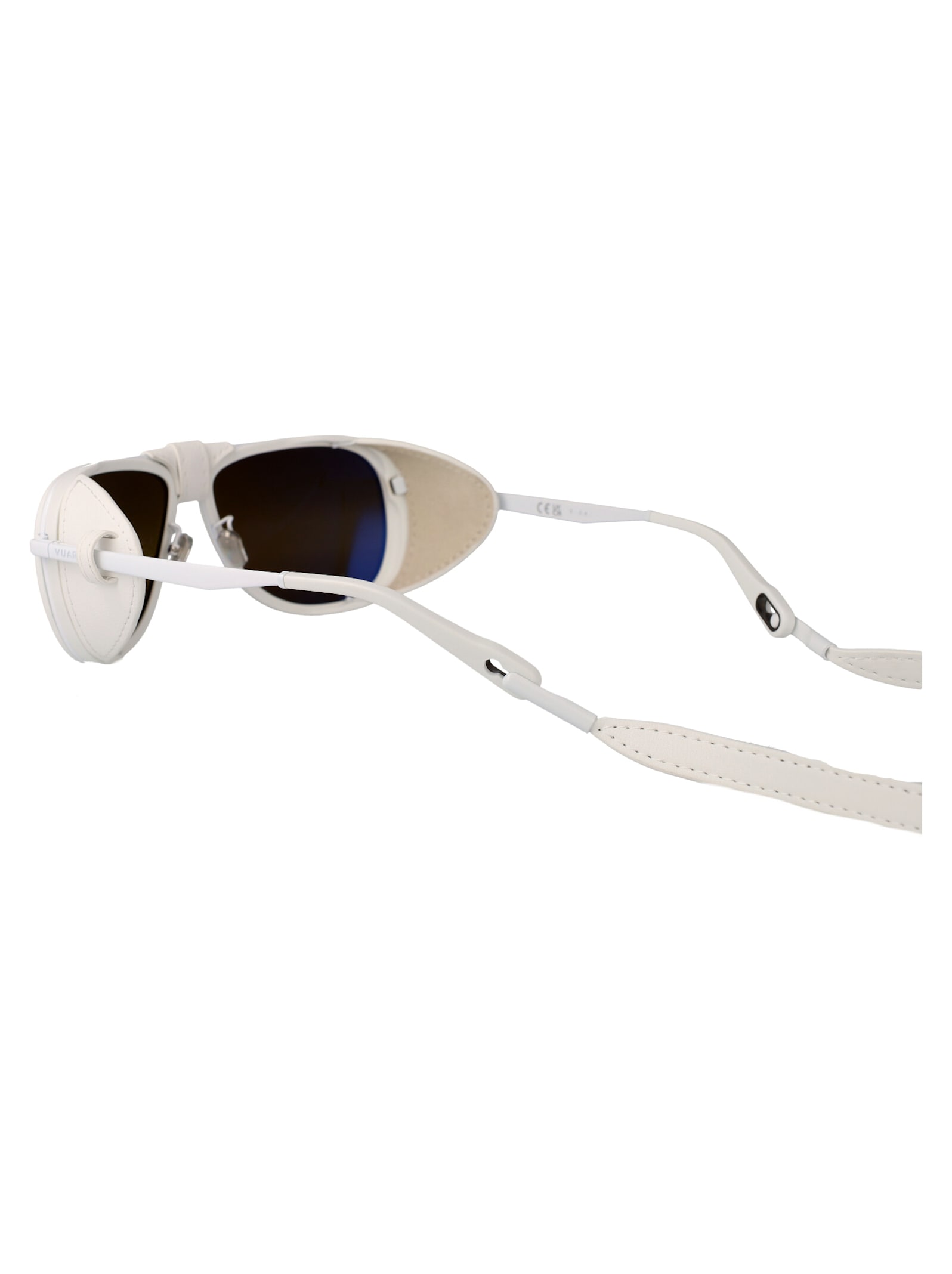 Vuarnet White Acetate Sunglasses In White