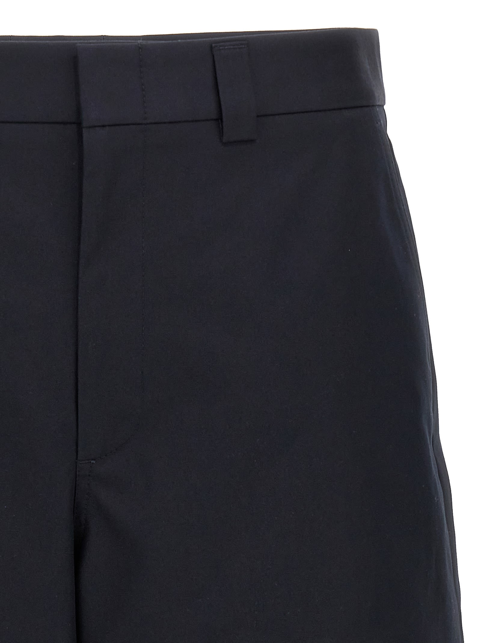 Shop Gucci Web Tape Shorts In Black