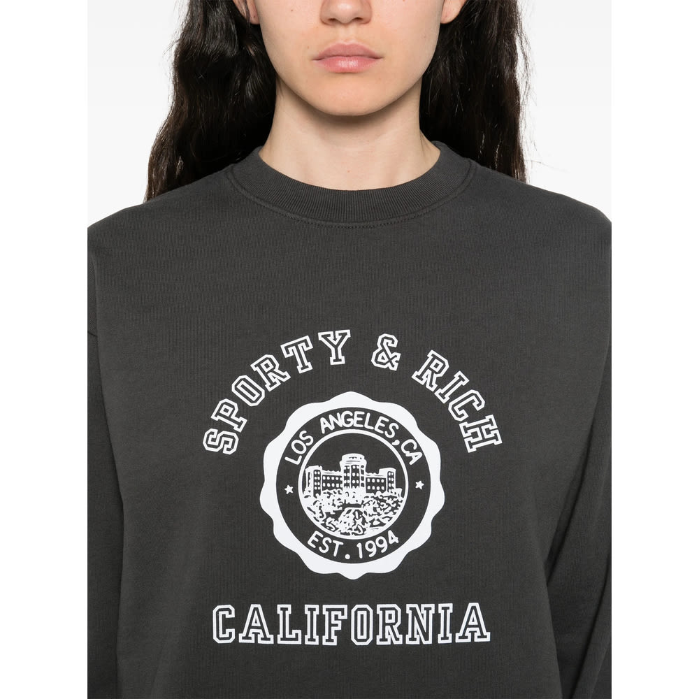 Sporty & Rich Sweater In Gray