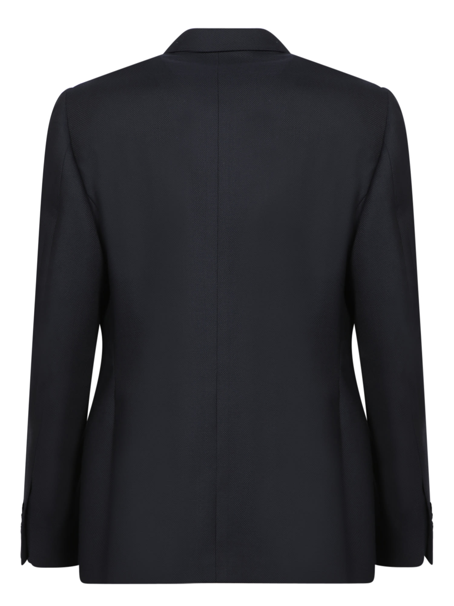 Shop Lardini Blue Wool Jacket