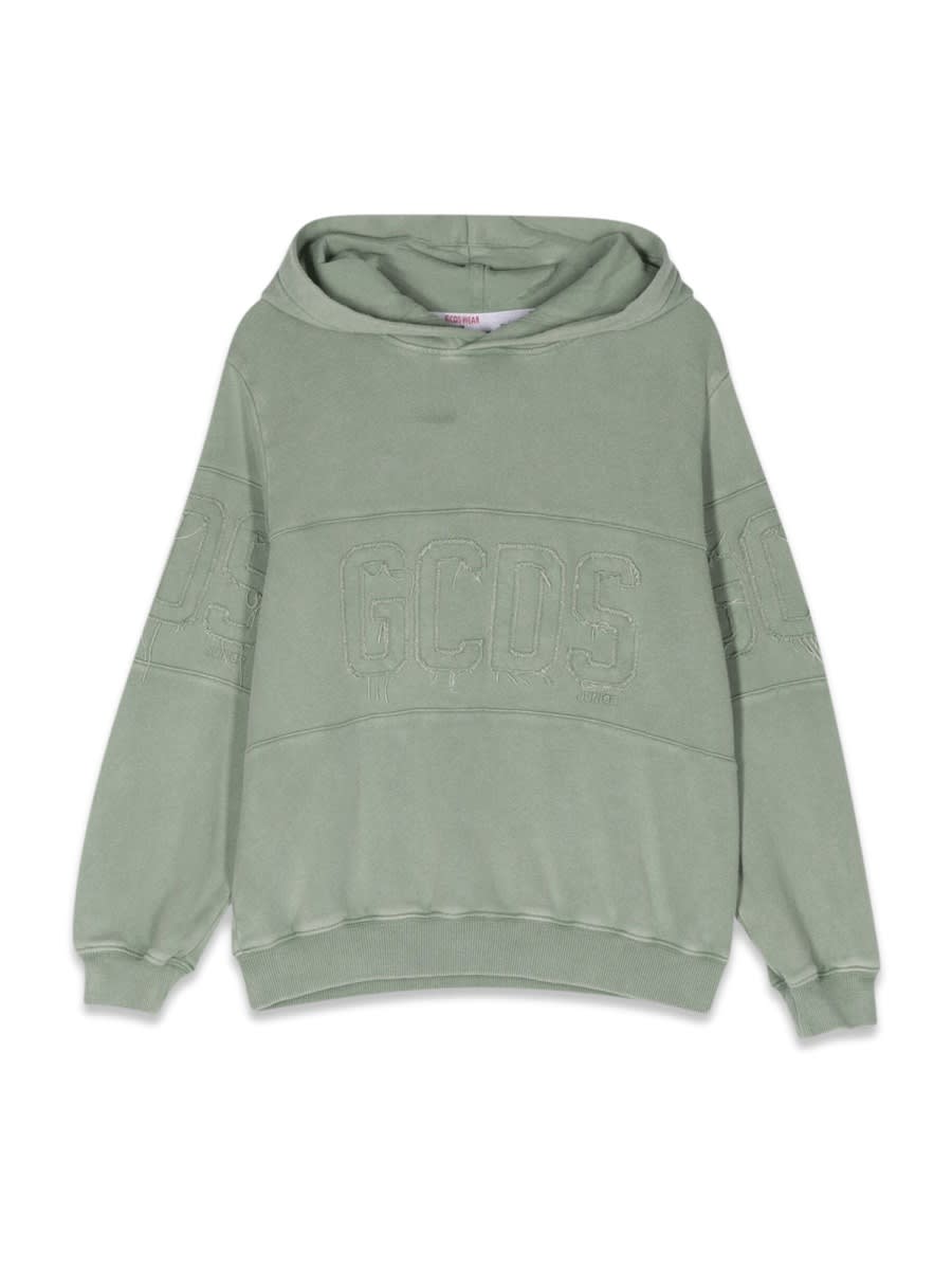 Gcds Mini Hoodie In Green