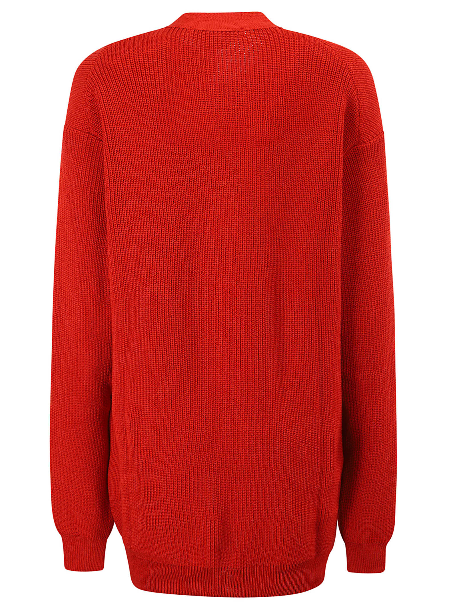 Shop Comme Des Garçons Comme Des Garçons Ladies Sweater In Red