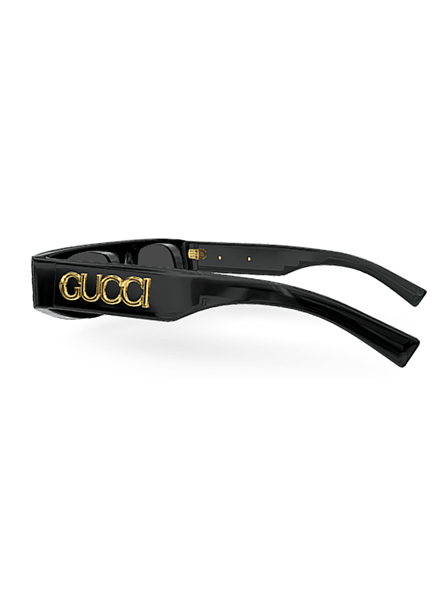 Shop Gucci Gg1771s Sunglasses In Black Black Grey