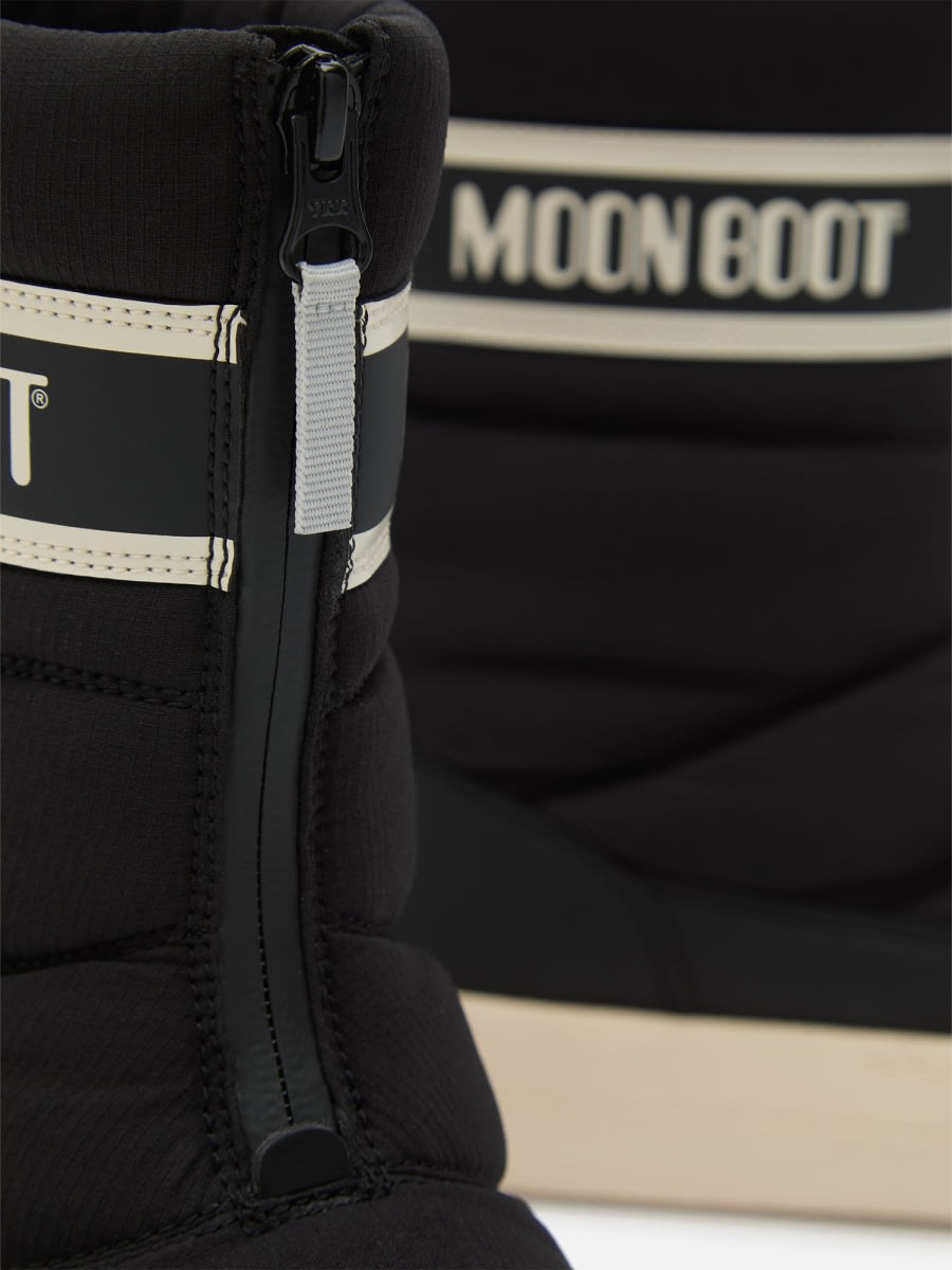 Moon Boot Jr Park Boots In Black