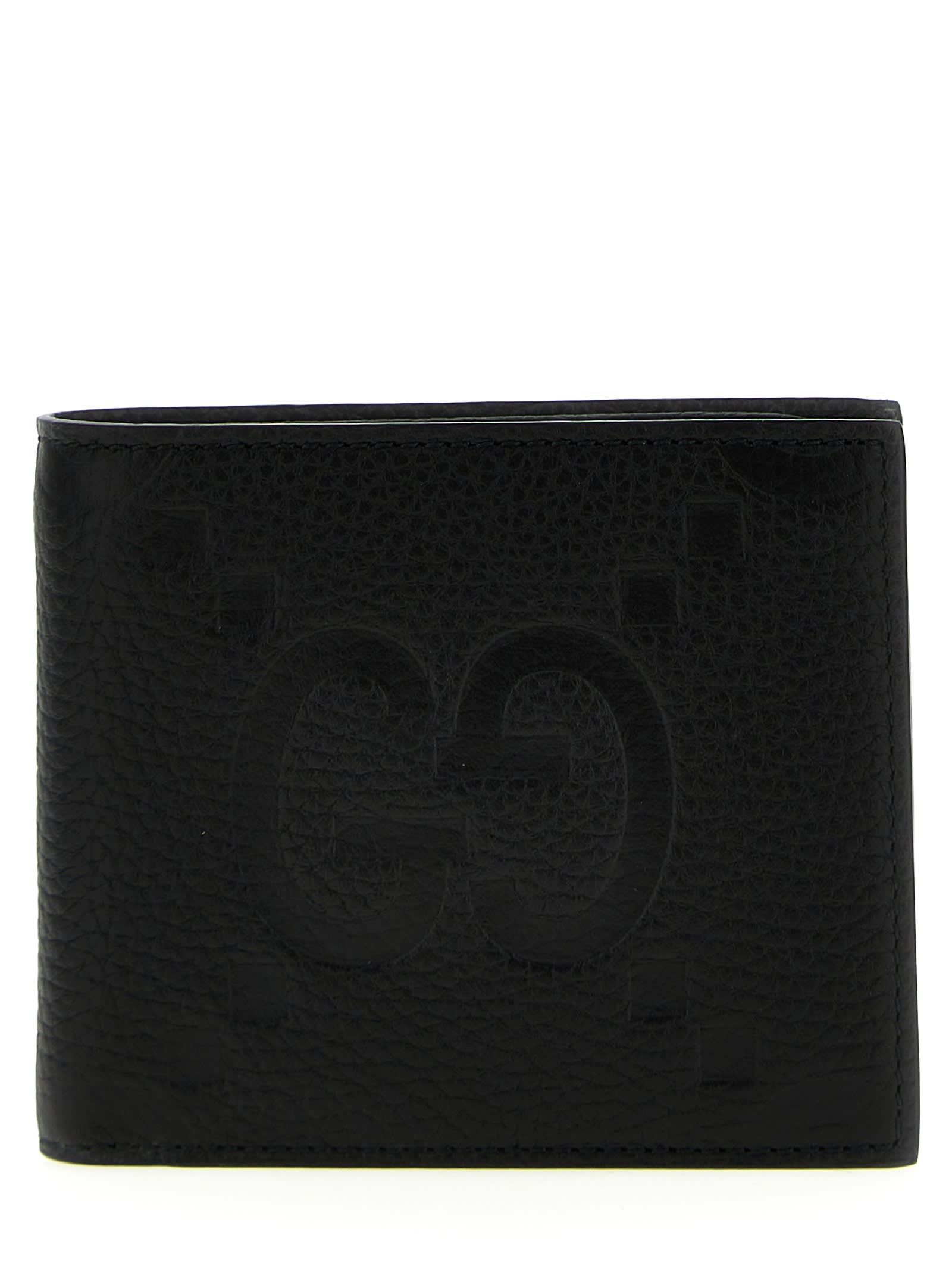 Shop Gucci Jumbo Gg Wallet In Black