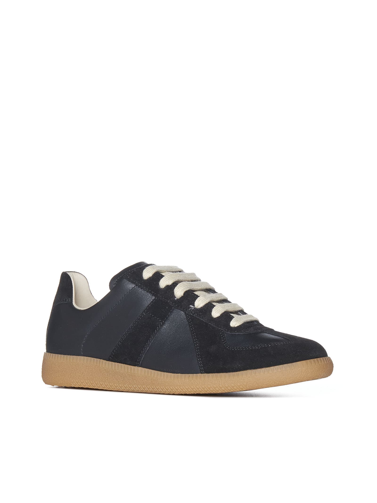 Shop Maison Margiela Sneakers In Black