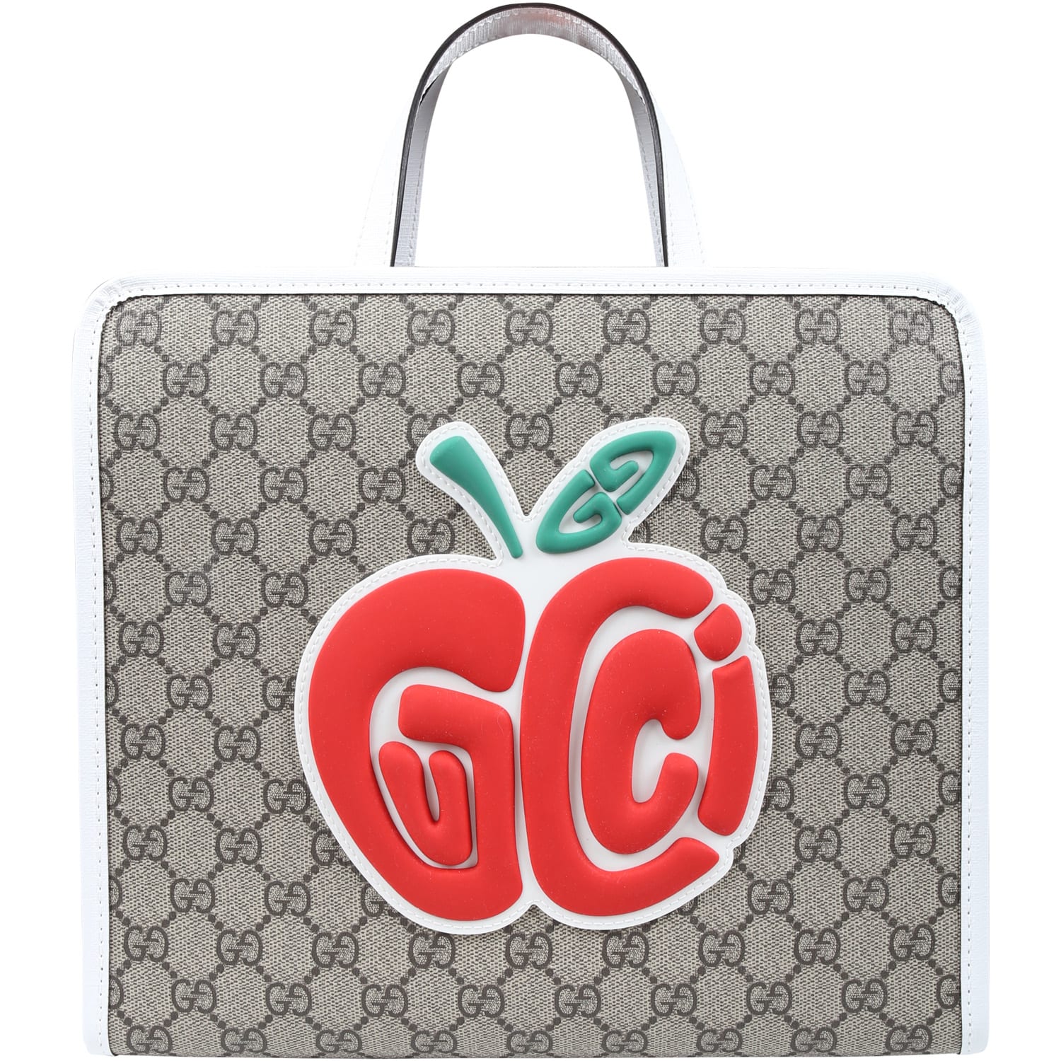 Gucci Brown Bag For Girl With Print