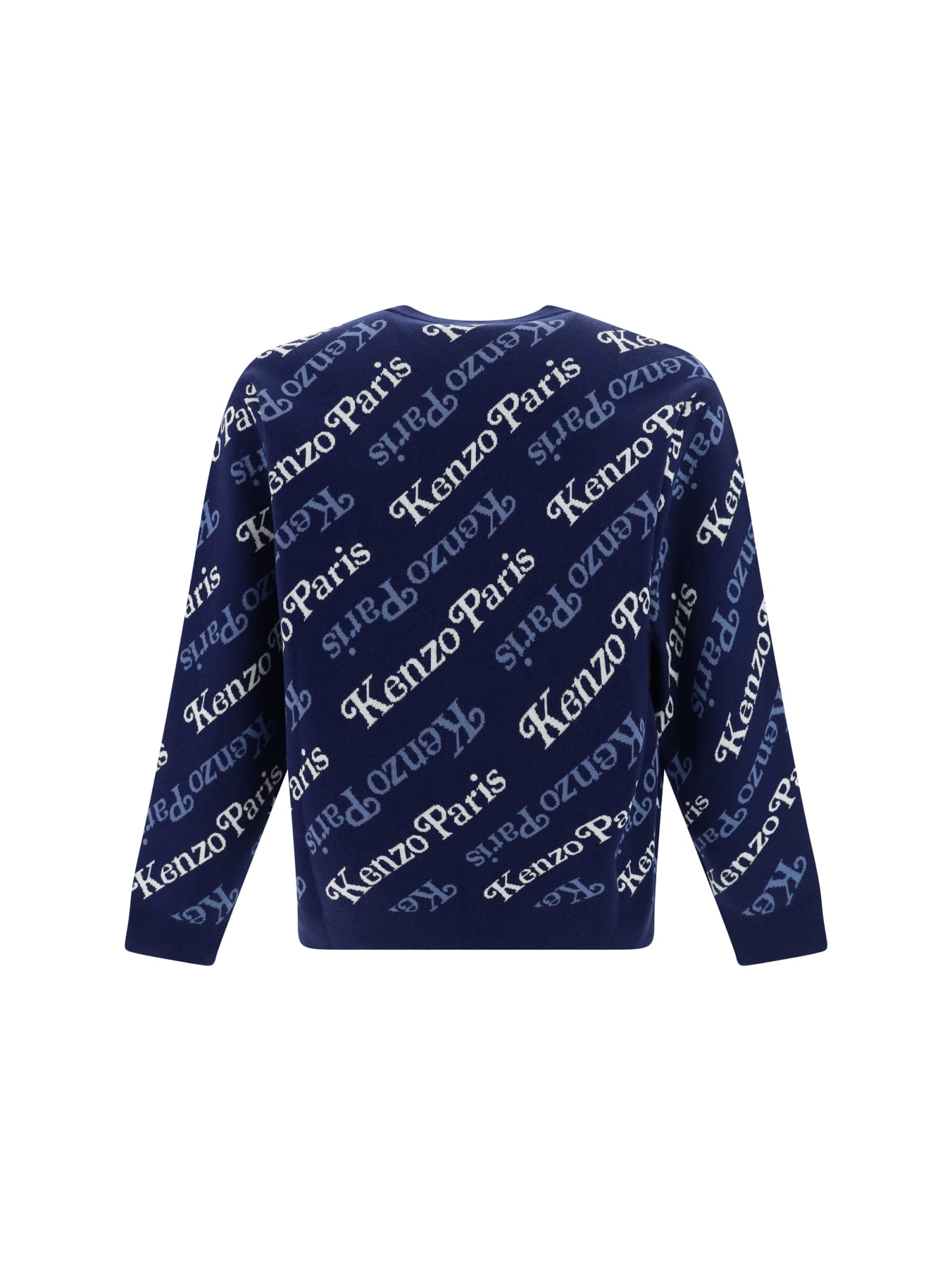 Shop Kenzo Sweater In Blue