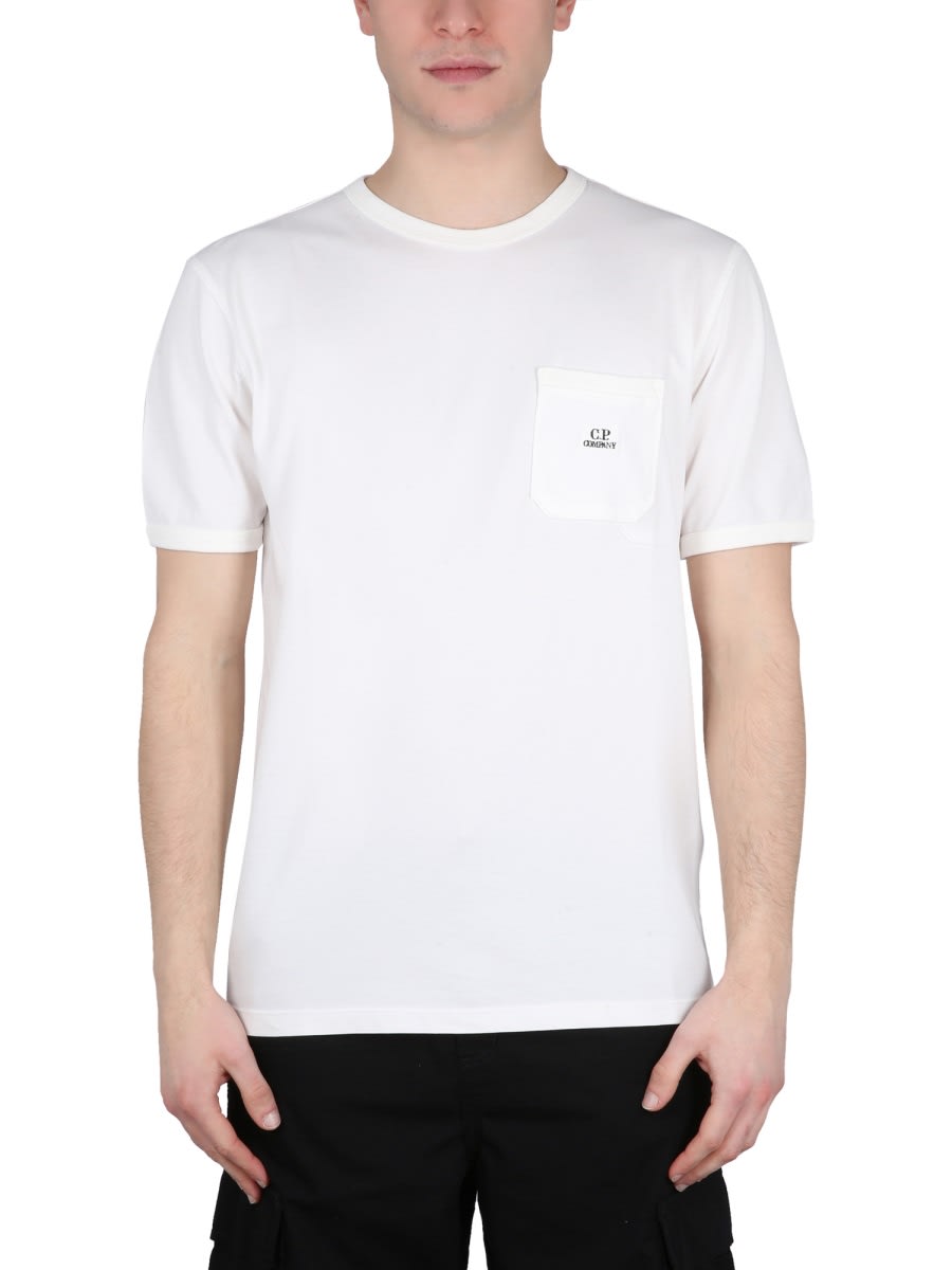 C. P. Company White T-shirt