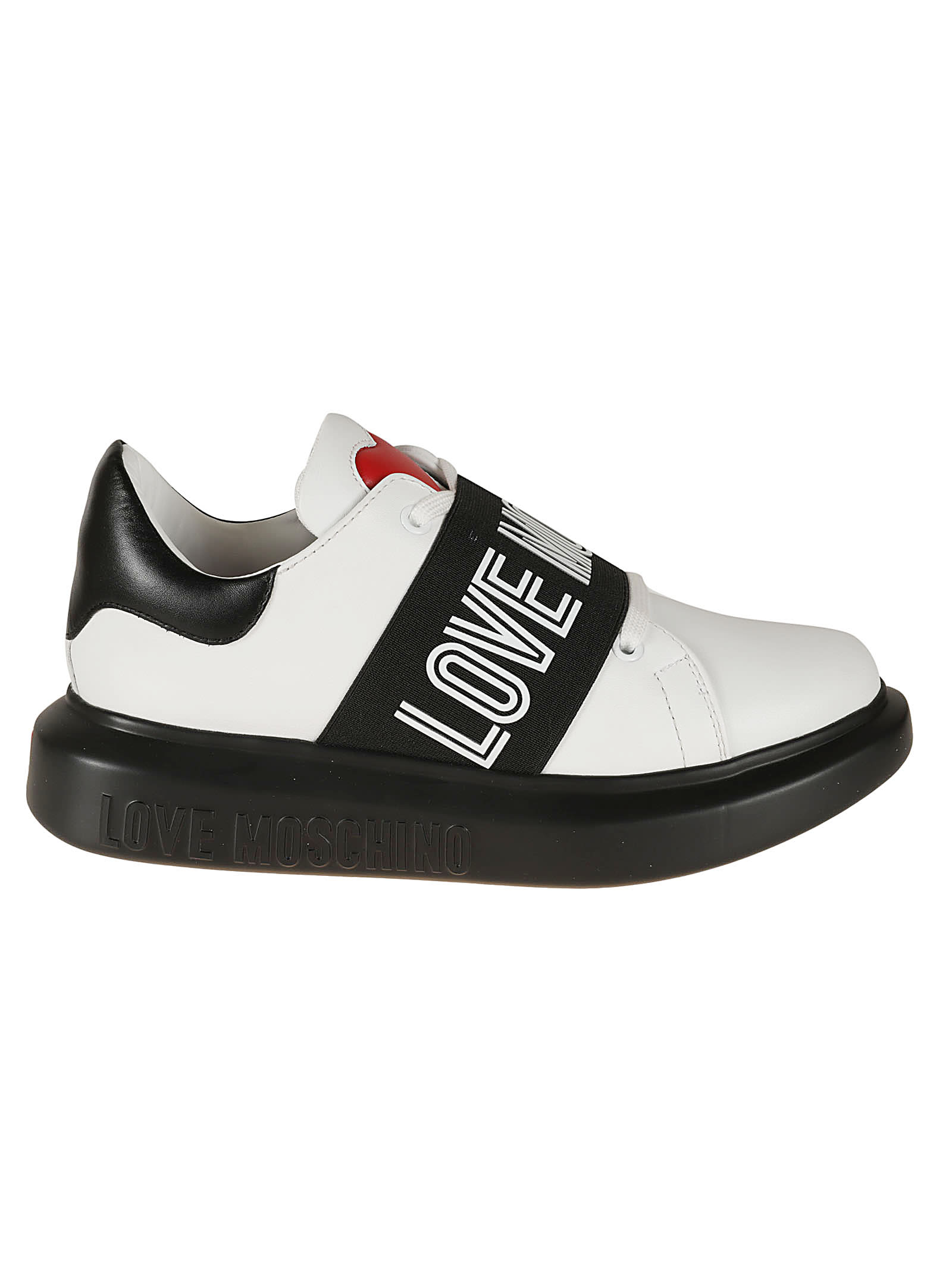 Love Moschino Logo Front Platform Sneakers