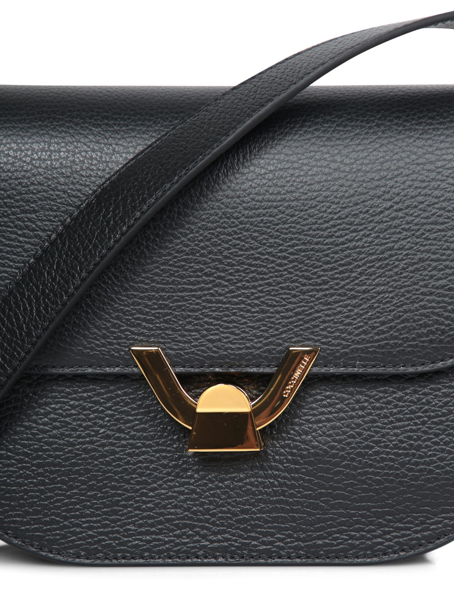 Shop Coccinelle Dew Small Black Bag