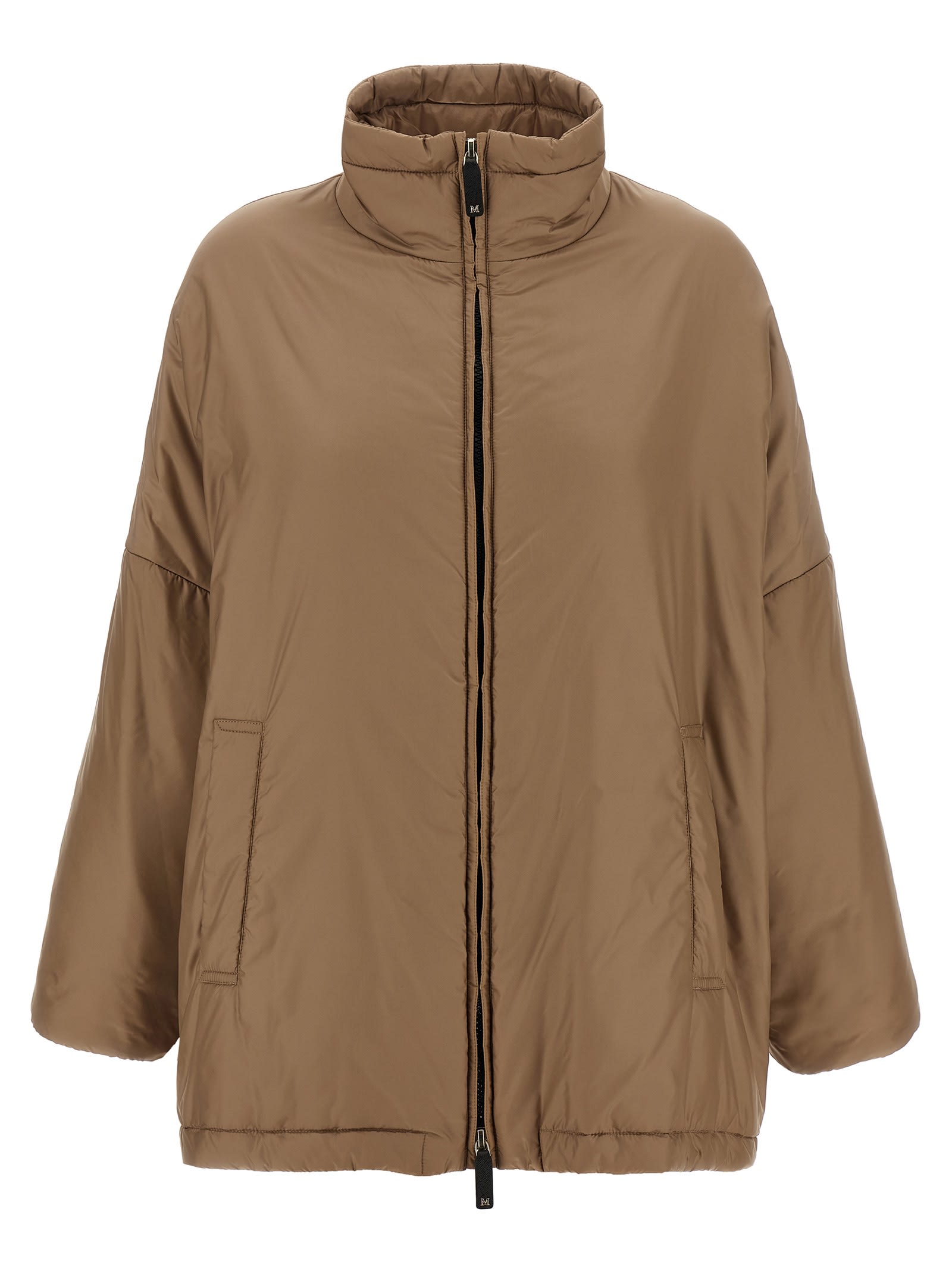Max Mara The Cube Paris Down Jacket In Brown
