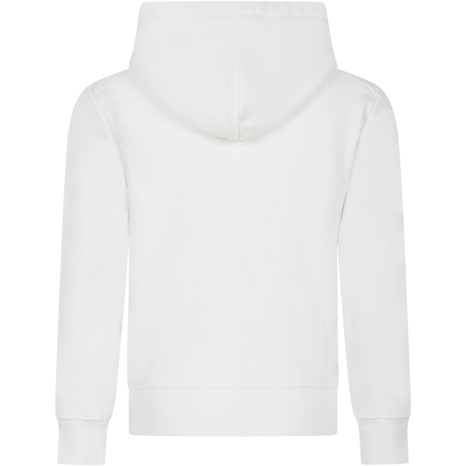 Shop Autry White Hoodie For Kids With Logo