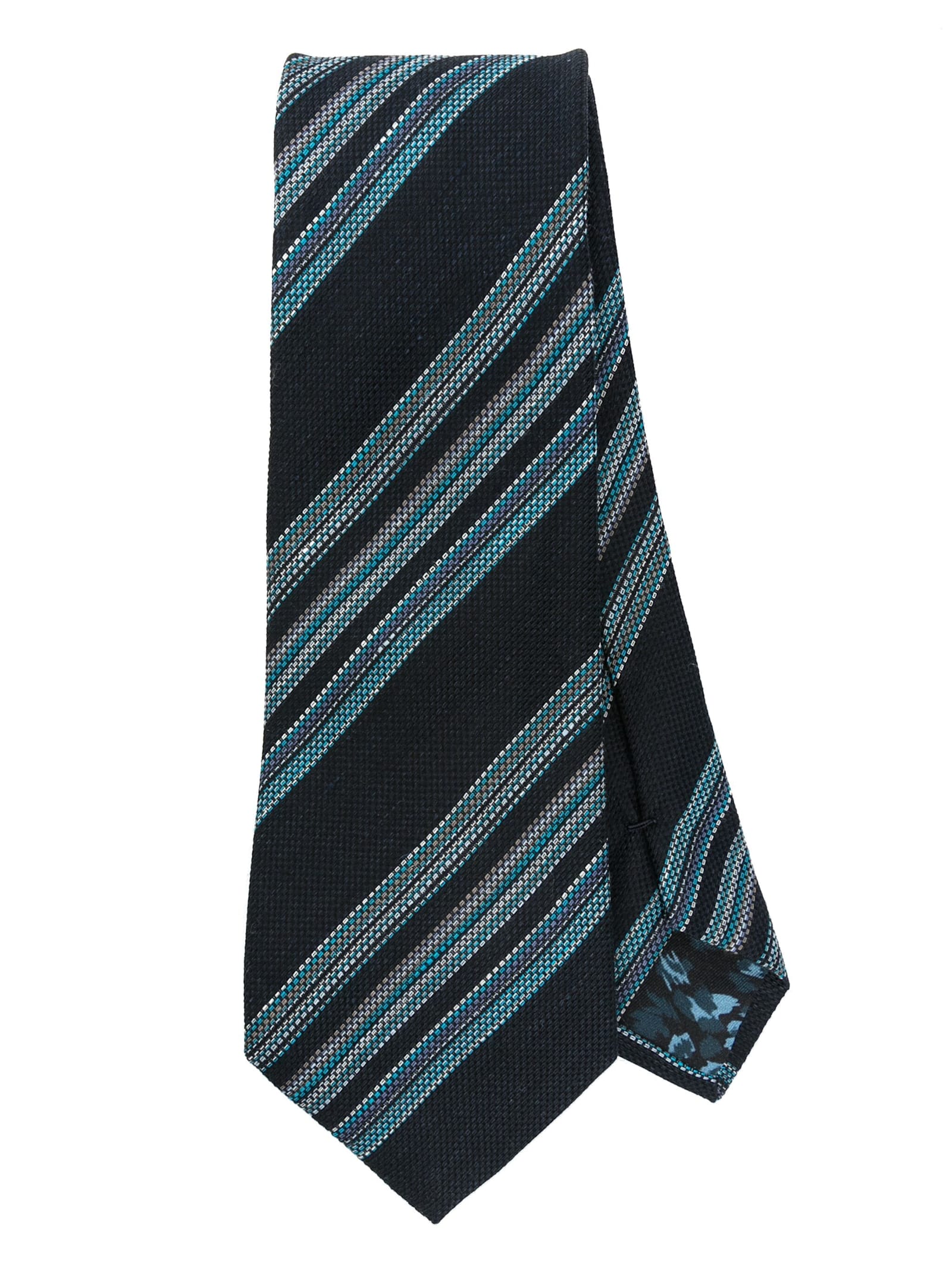 Men Tie 8cm Block Stripes