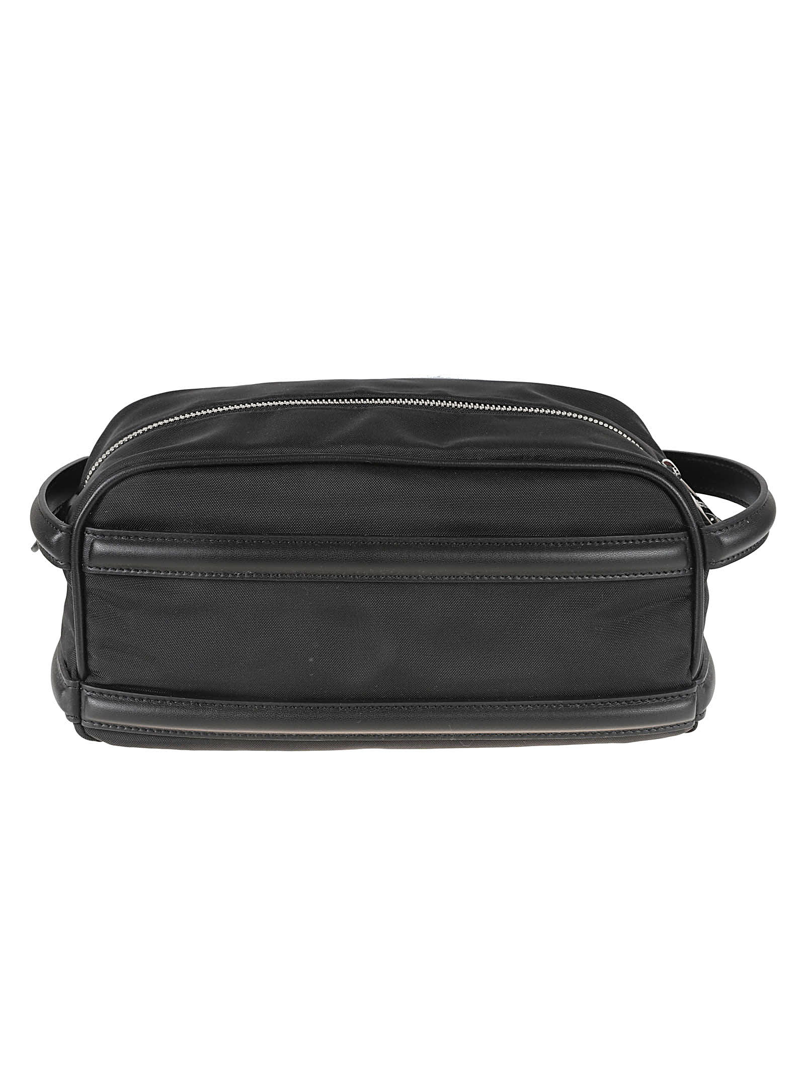 Shop Alexander Mcqueen Wash Pouch In Black