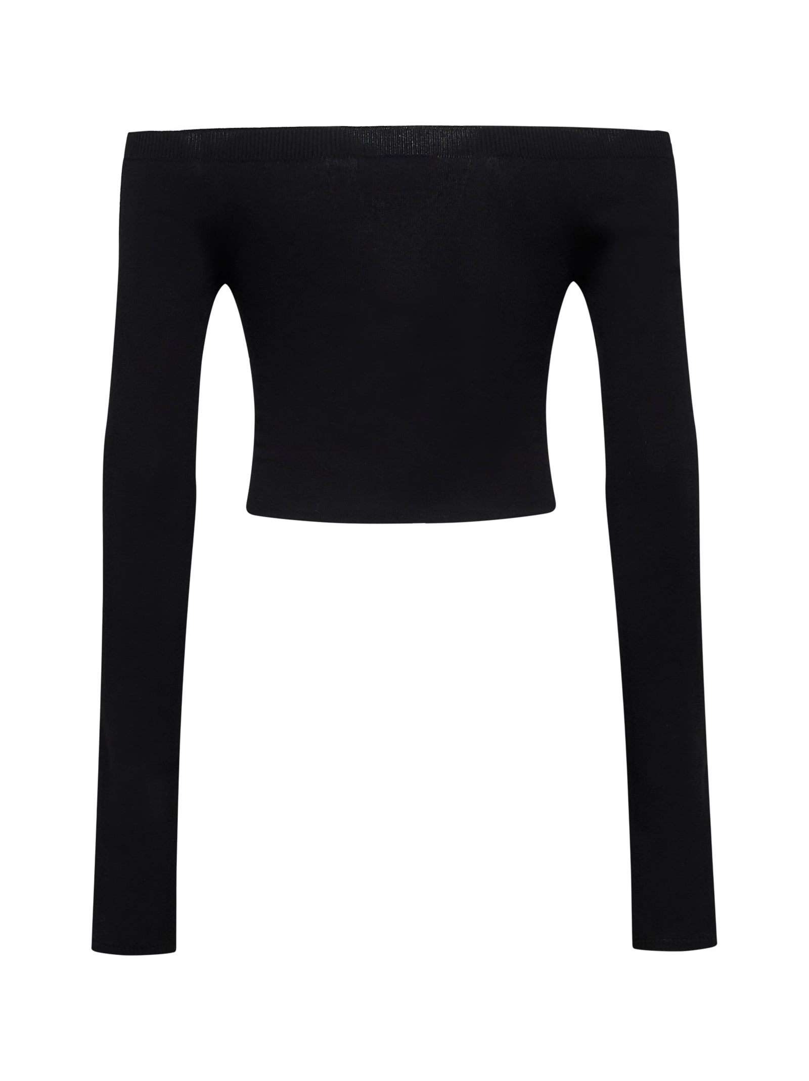 Shop Off-white Top In Black