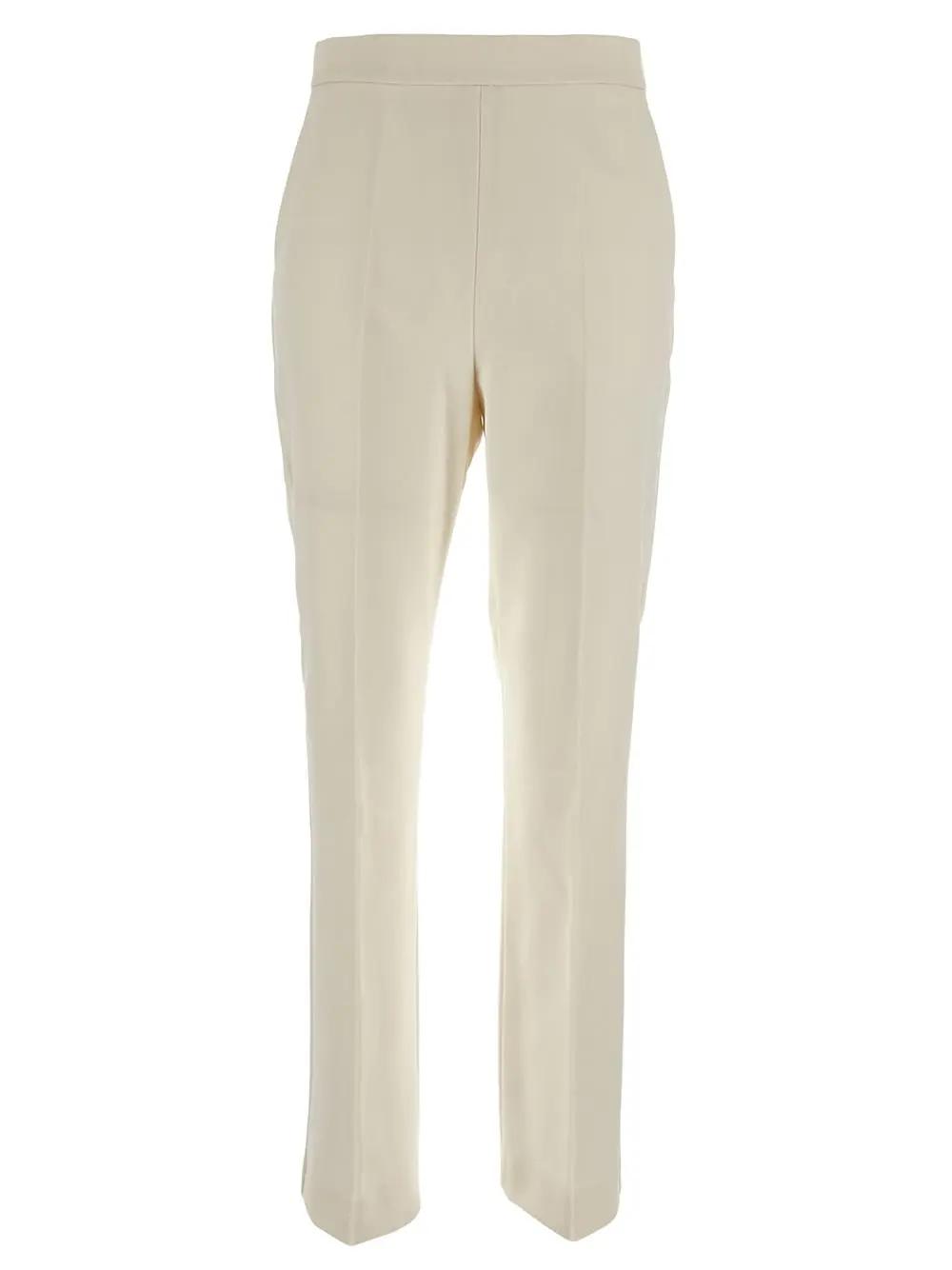 Shop Max Mara Parata Trouser In White